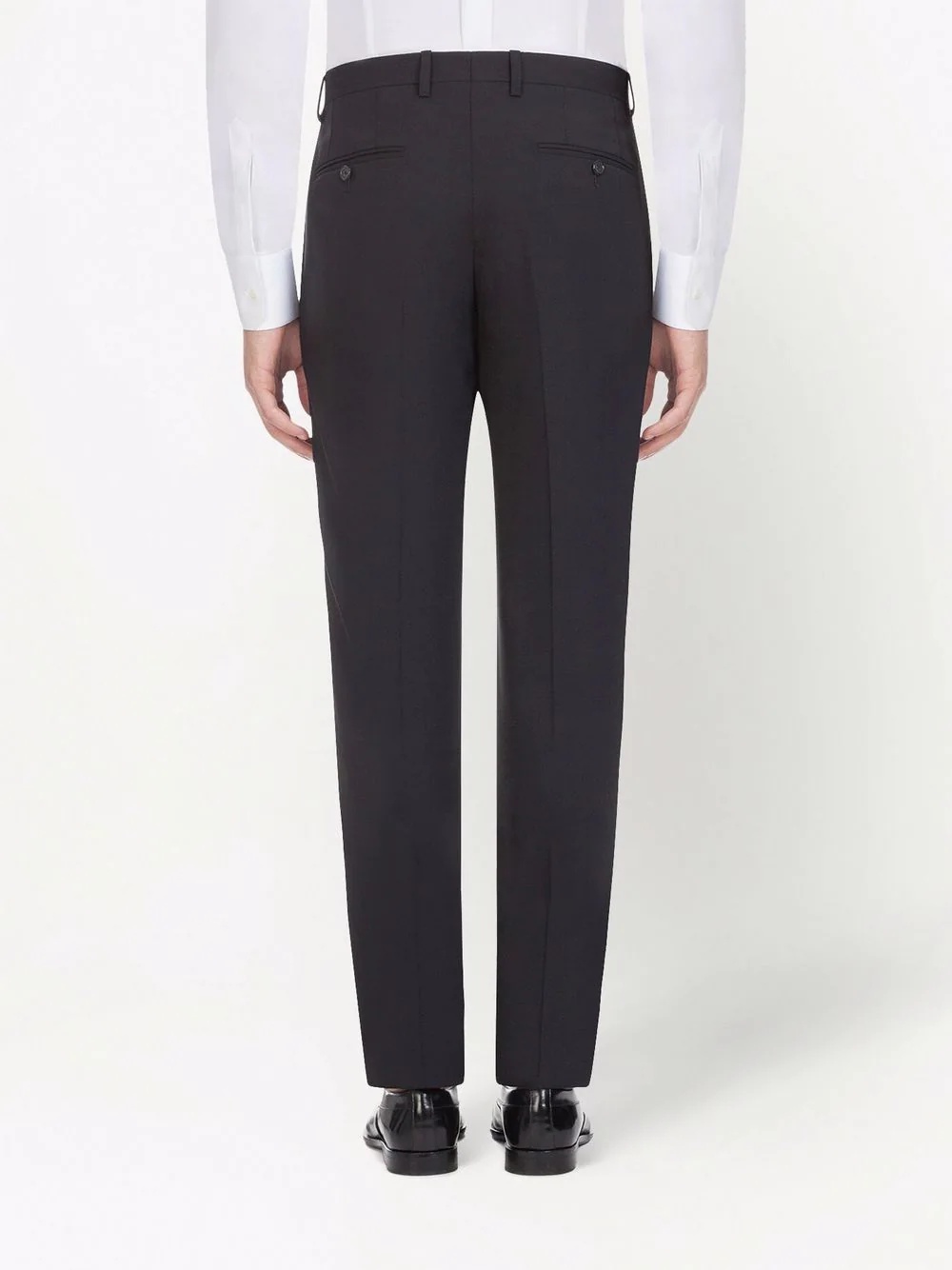 tailored tapered-leg trousers - 4