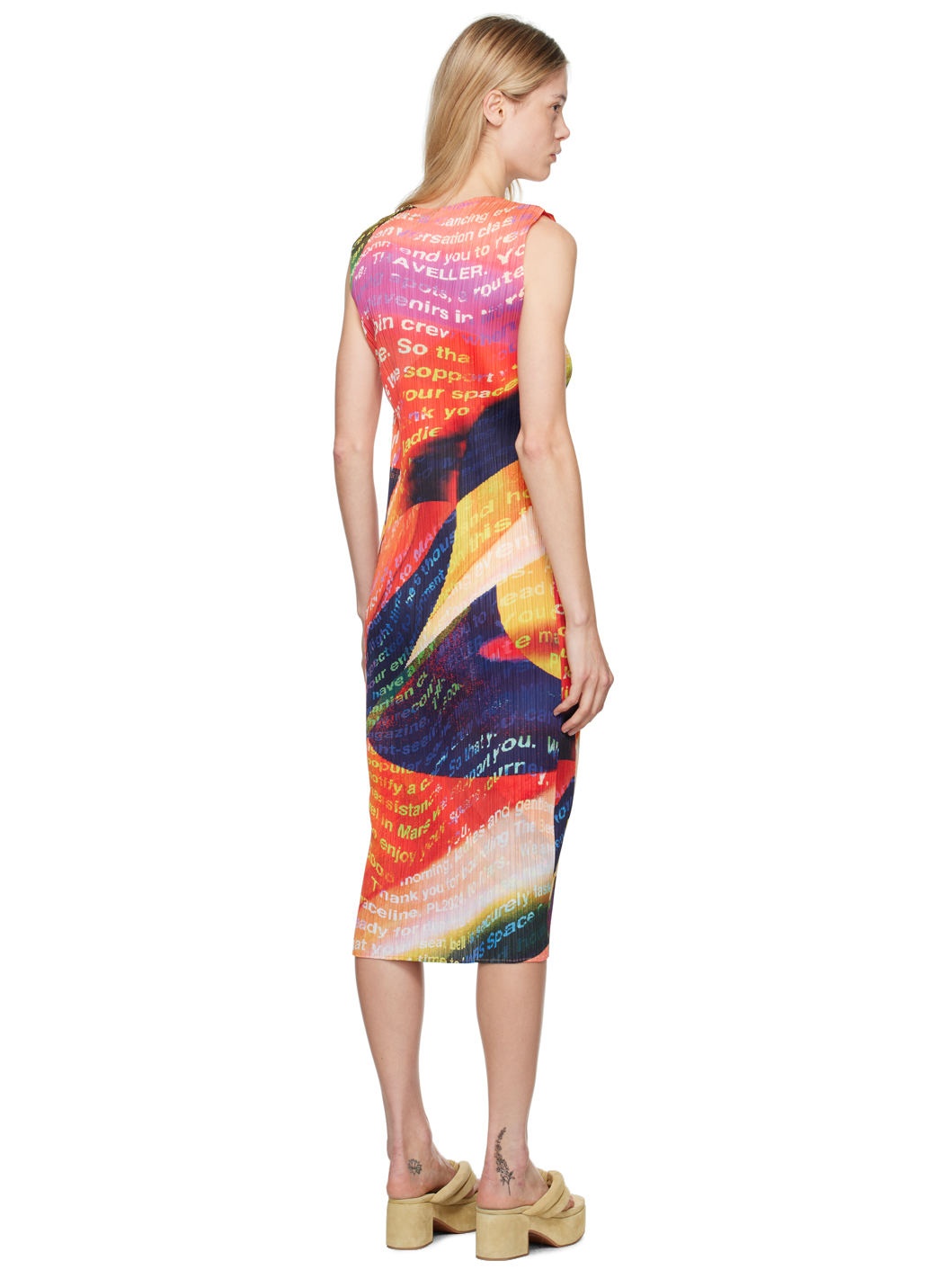 Orange Voyager Midi Dress - 3