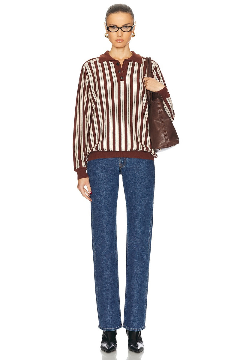 BODE Hogan Stripe Polo Sweater outlook