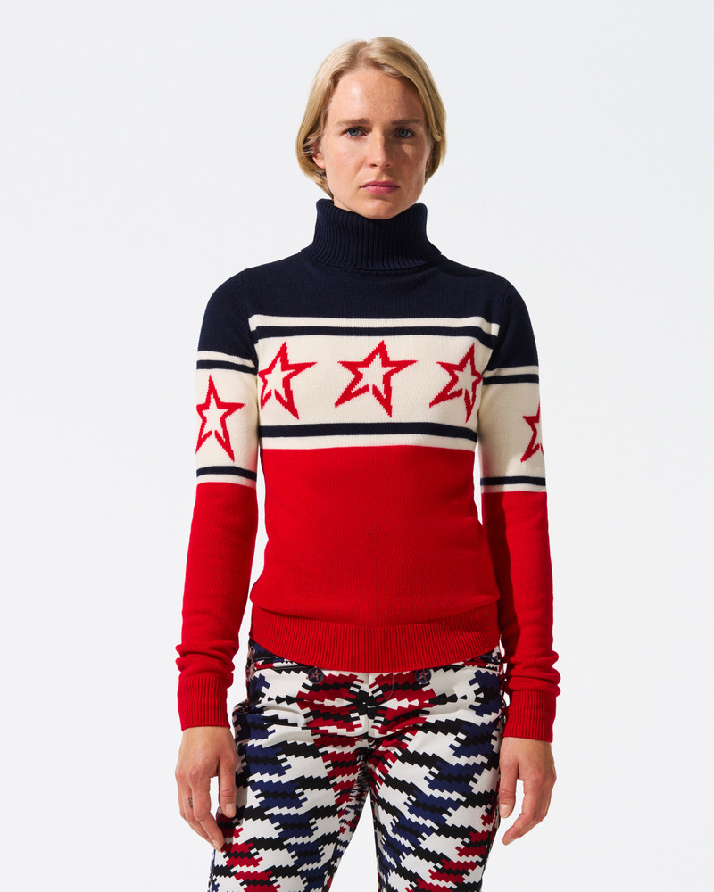 PERFECT MOMENT Chopper Merino Wool Sweater outlook