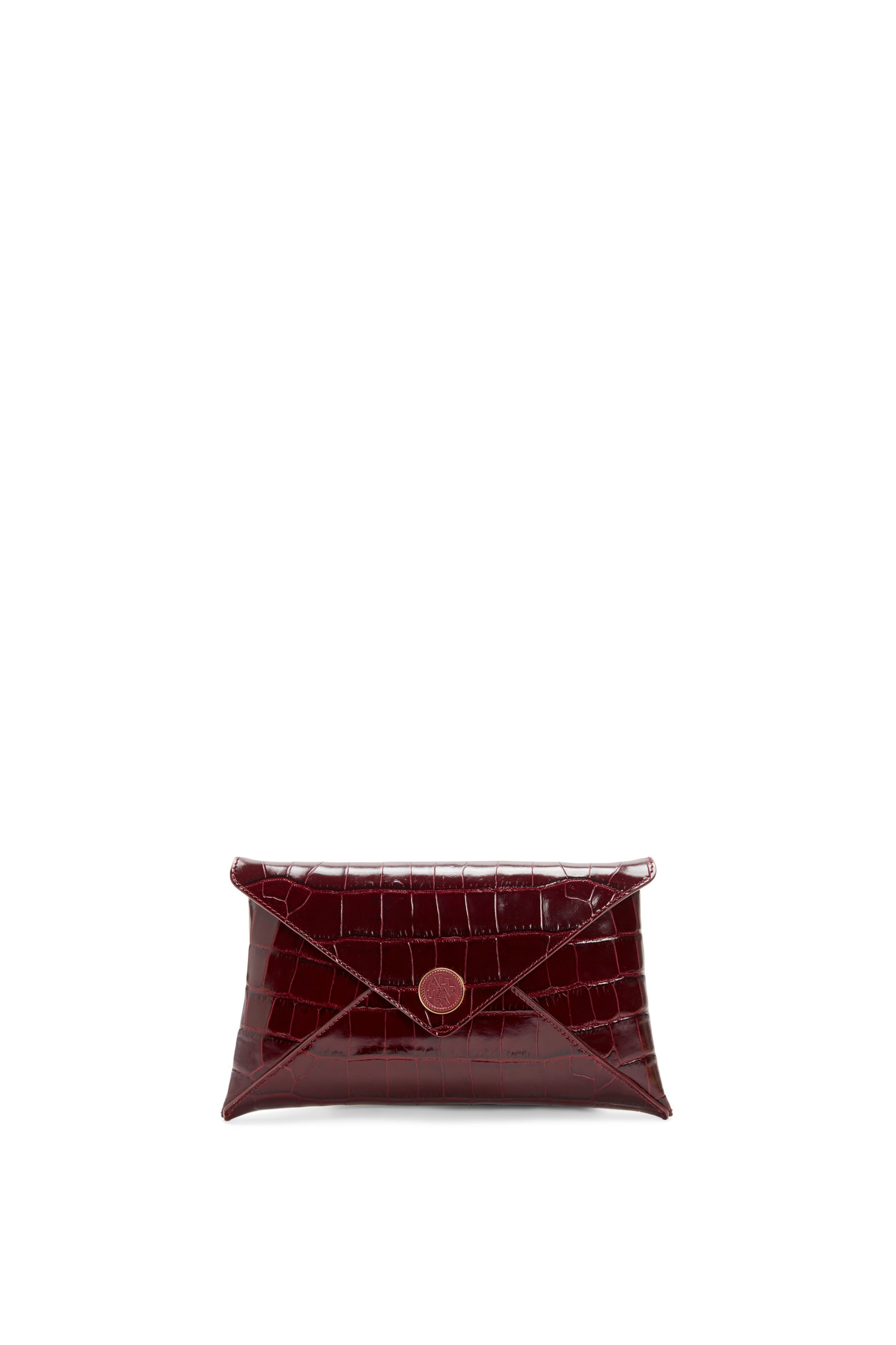 'MEDALLION' ENVELOPE CLUTCH - 1