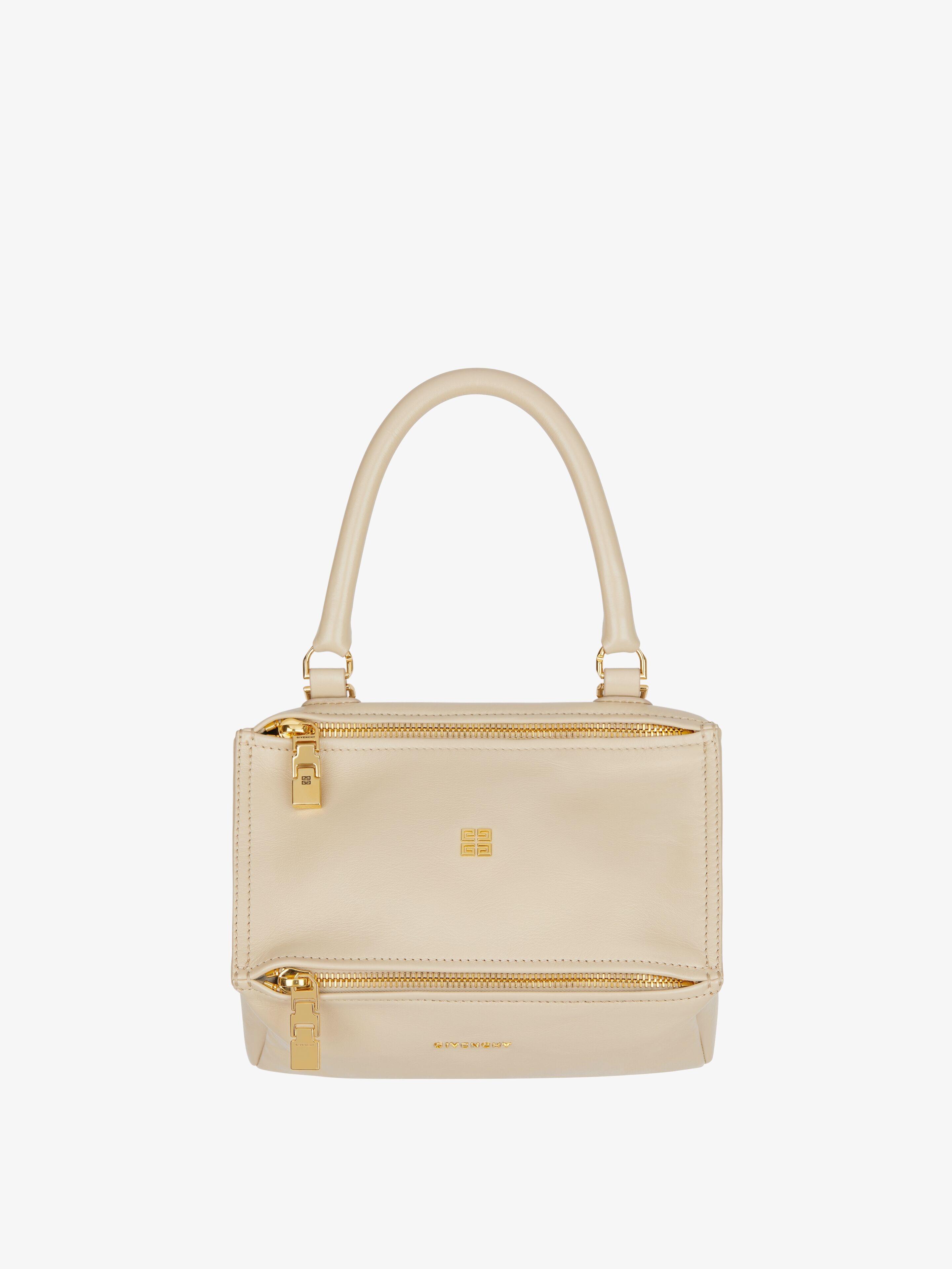 SMALL PANDORA BAG IN GRAINED LEATHER - 1