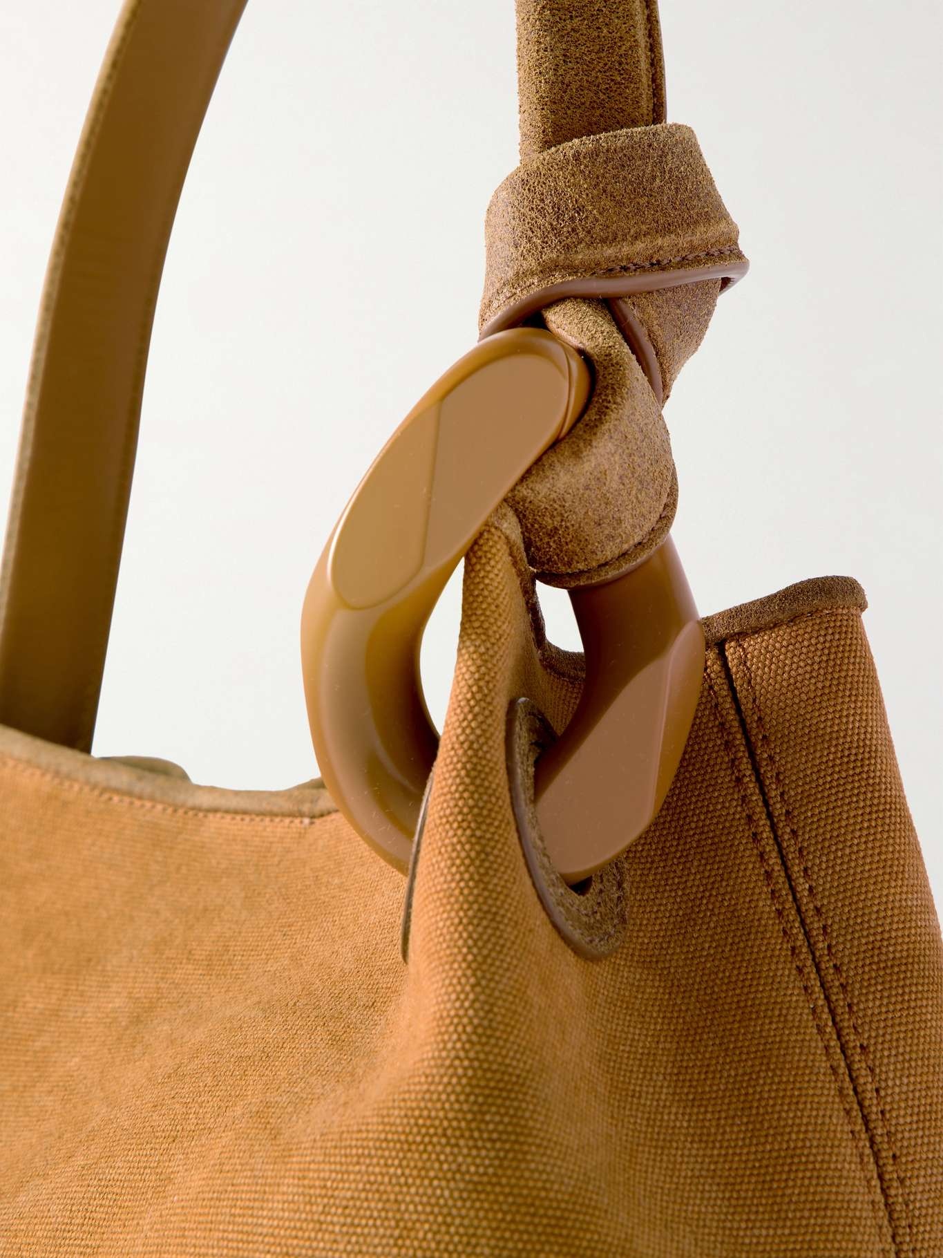 ショルダーバッグ・ポシェット J. W. Anderson The Jwa Corner Crossbody - Leather - Brown Jwa Corner Bag - Leather Crossbody Bag by JW Anderson at THE