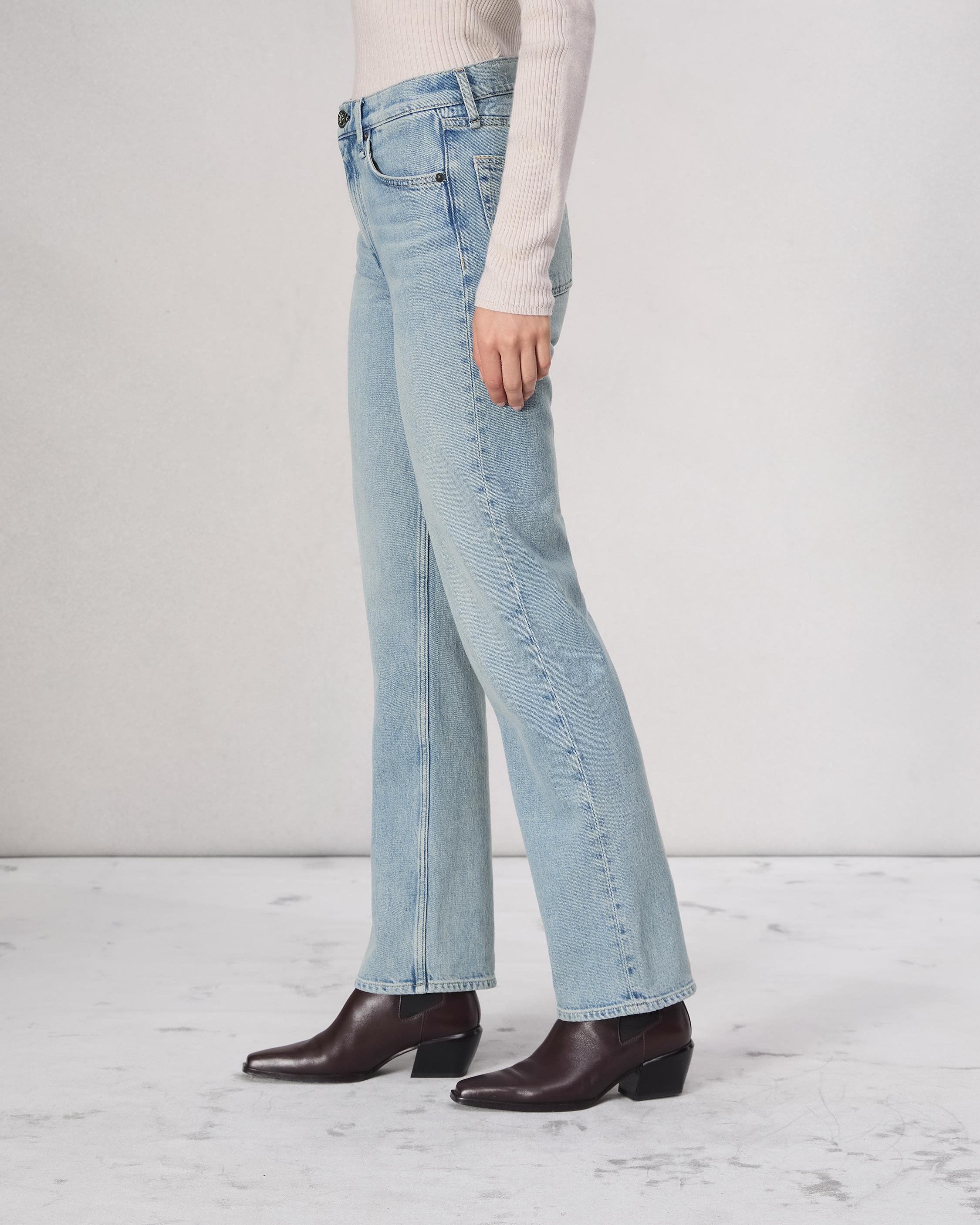 Harlow Full Length Straight Jean
Vintage Stretch Denim - 4