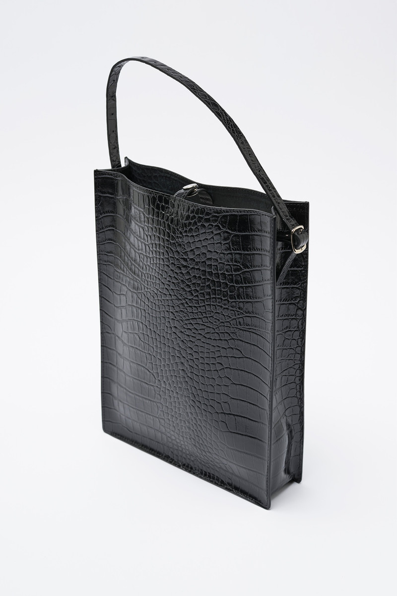 Sub Tote Black Croco 1