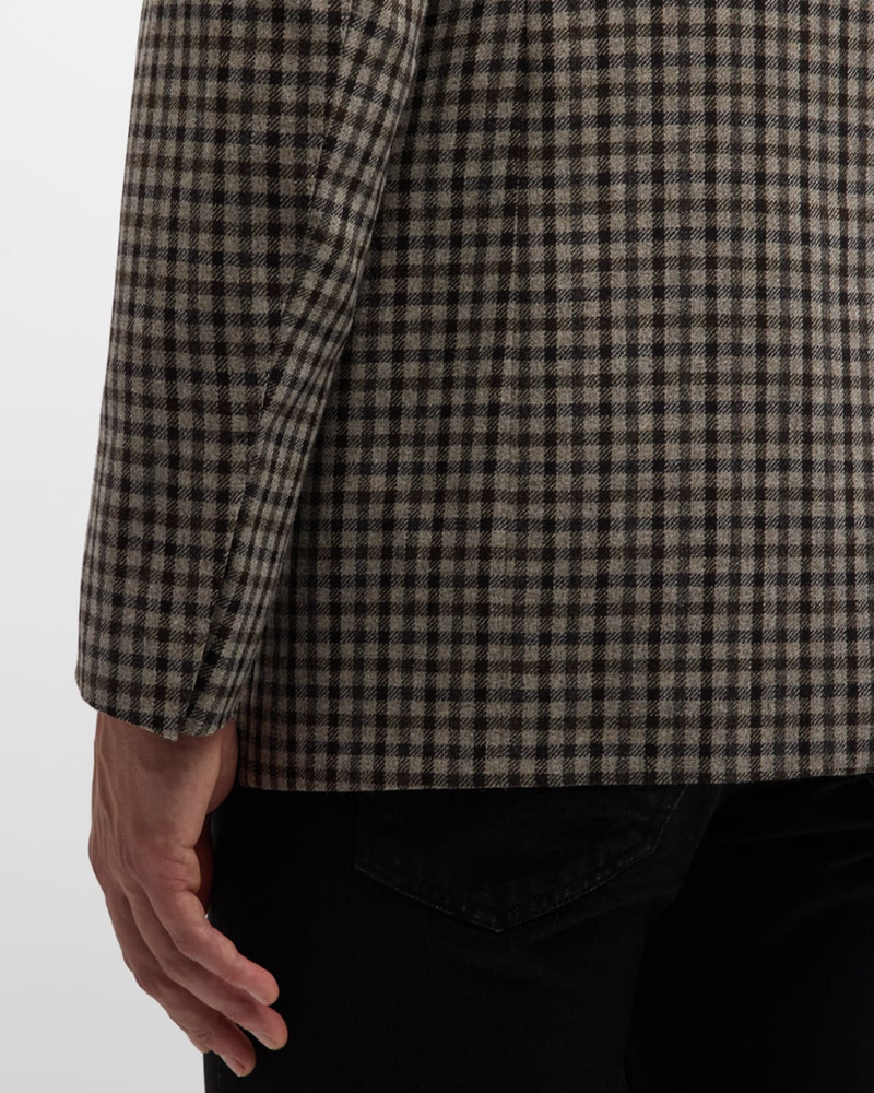 Men's Damier Shelton Check Sport Coat 7