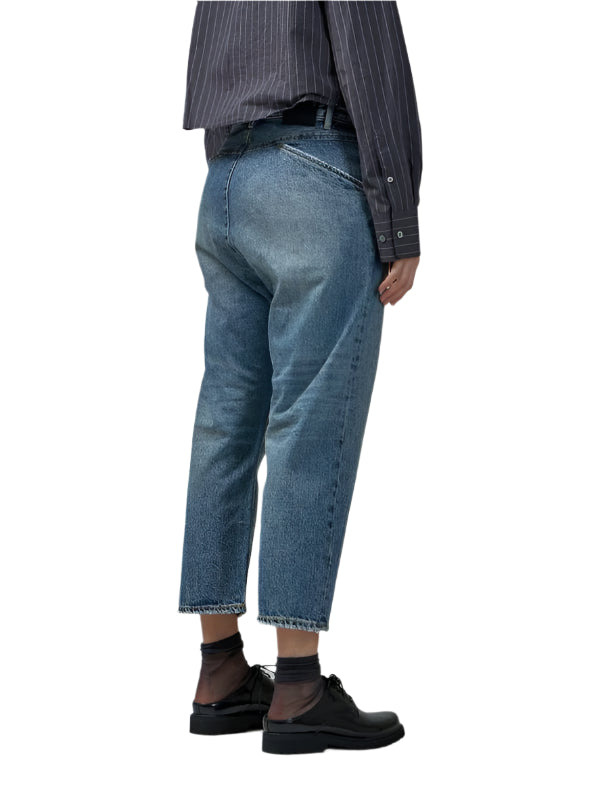CROSSOVER CROP DENIM PANTS - 3