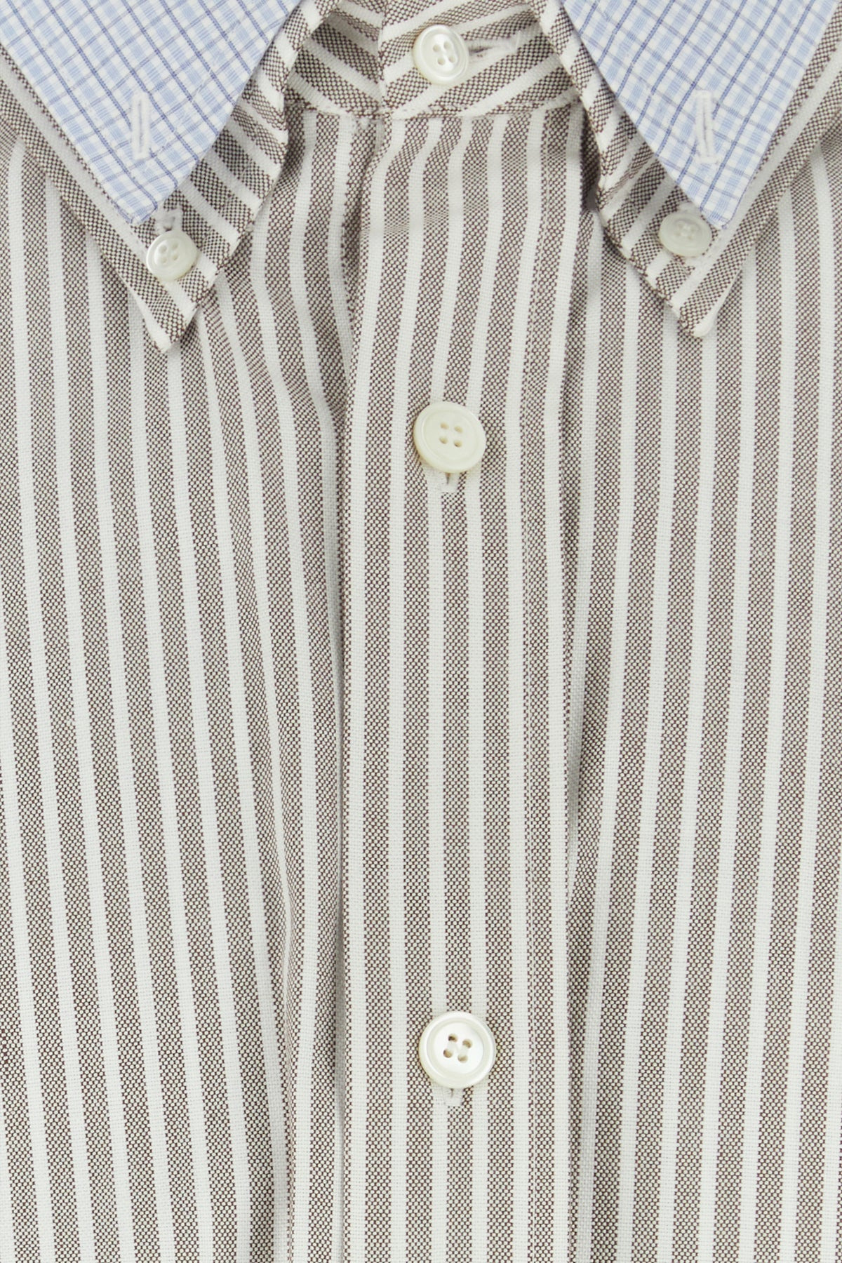 Embroidered oxford reversible shirt - 3