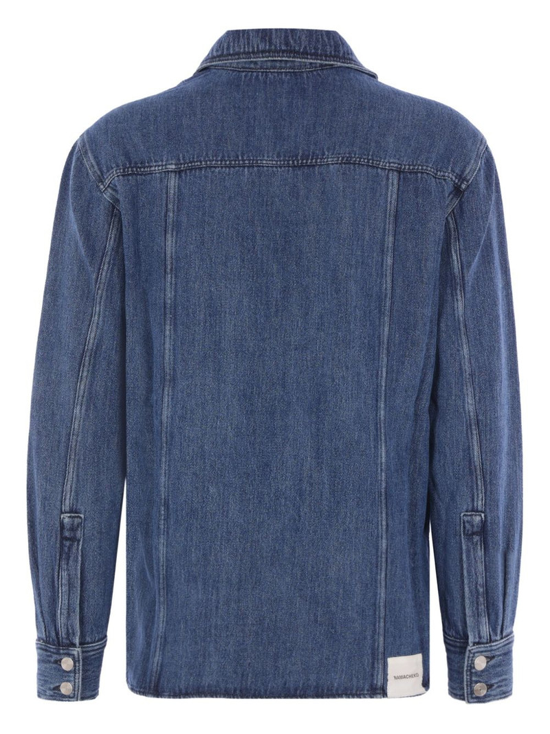 NAMACHEKO Han long-sleeve denim shirt outlook