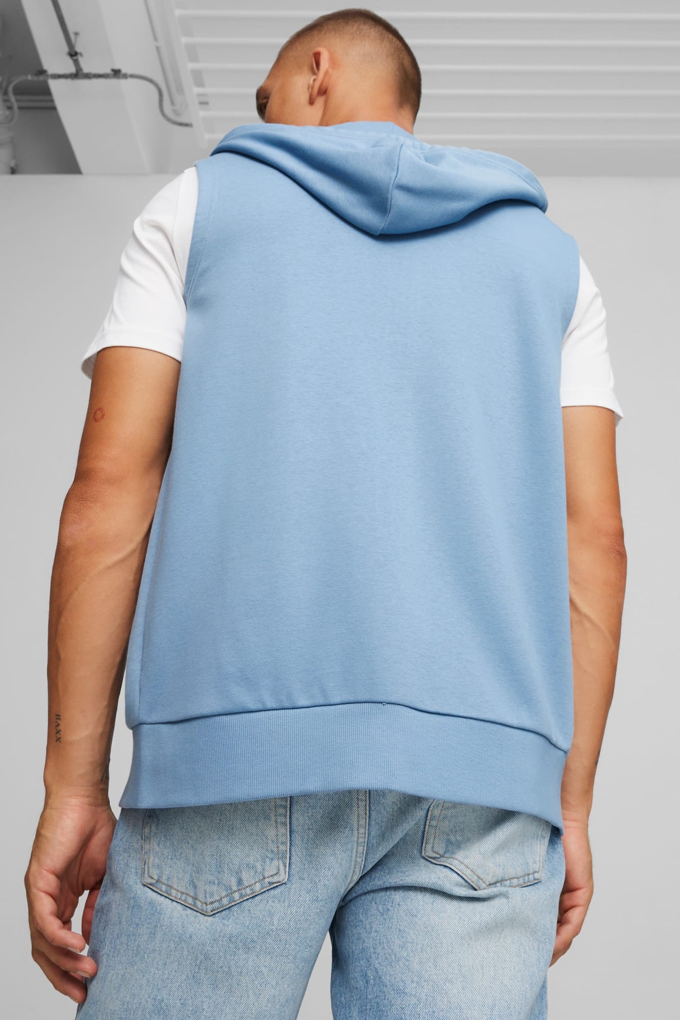 PUMA POWER Men's Sleeveless Hoodie - 5