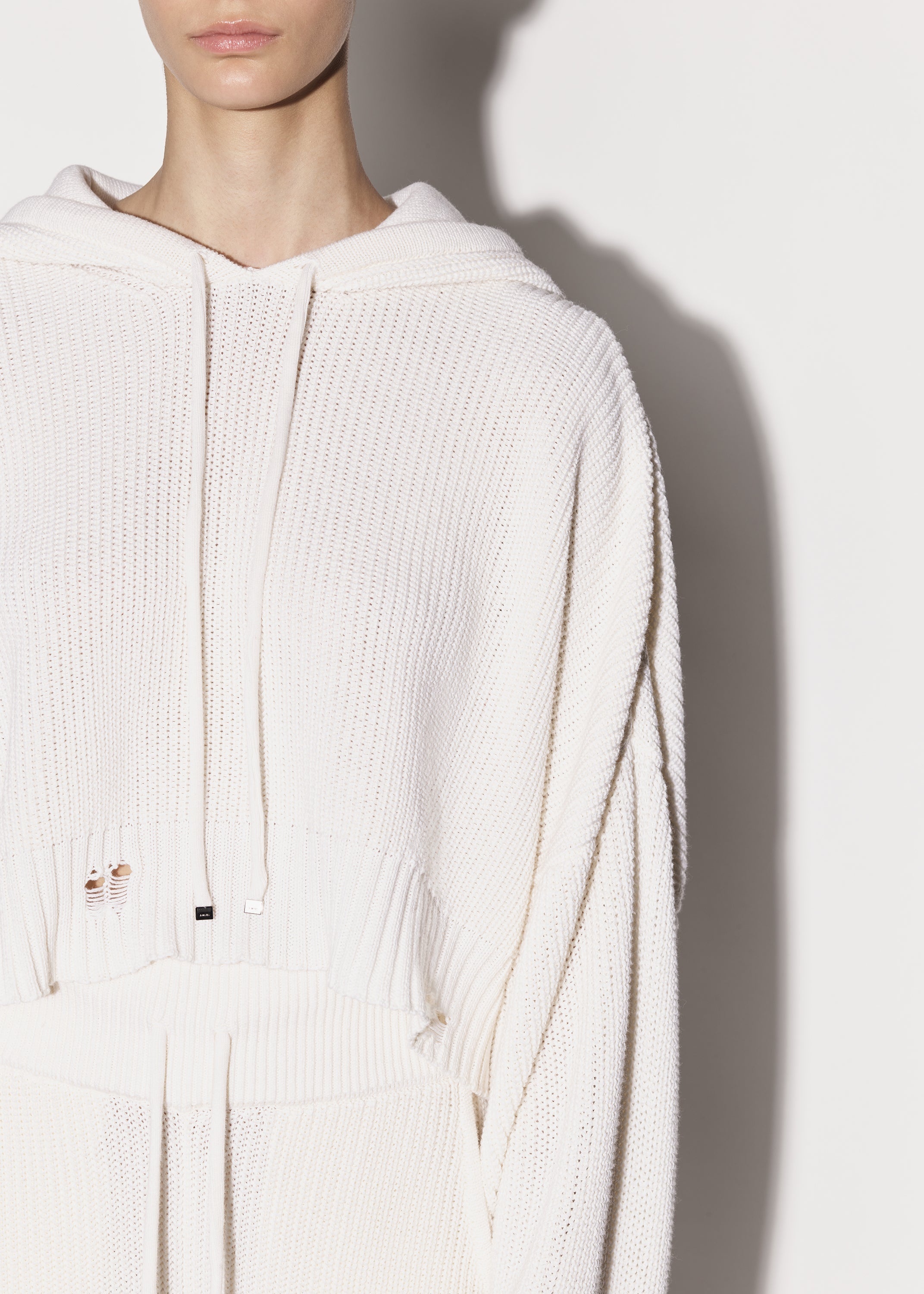 OVERSIZED RIB HOODIE - 6