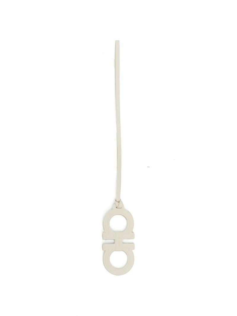 FERRAGAMO Double Gancini bag charm outlook
