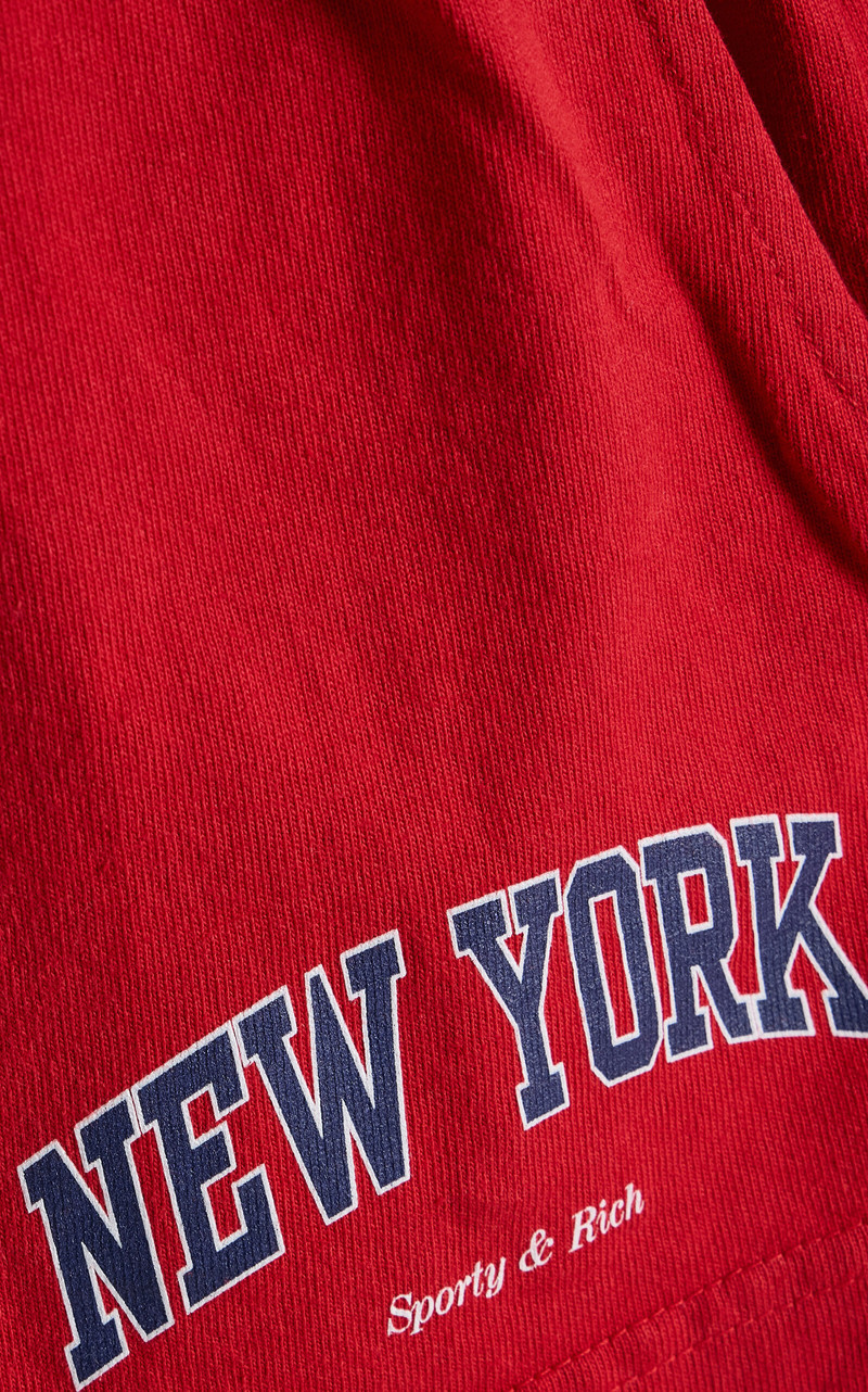 New York Ivy Cotton Disco Shorts red 5