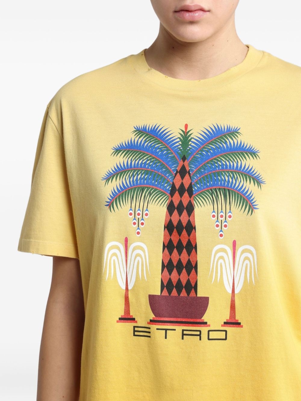 x Agostino Iacurci printed T-shirt - 4