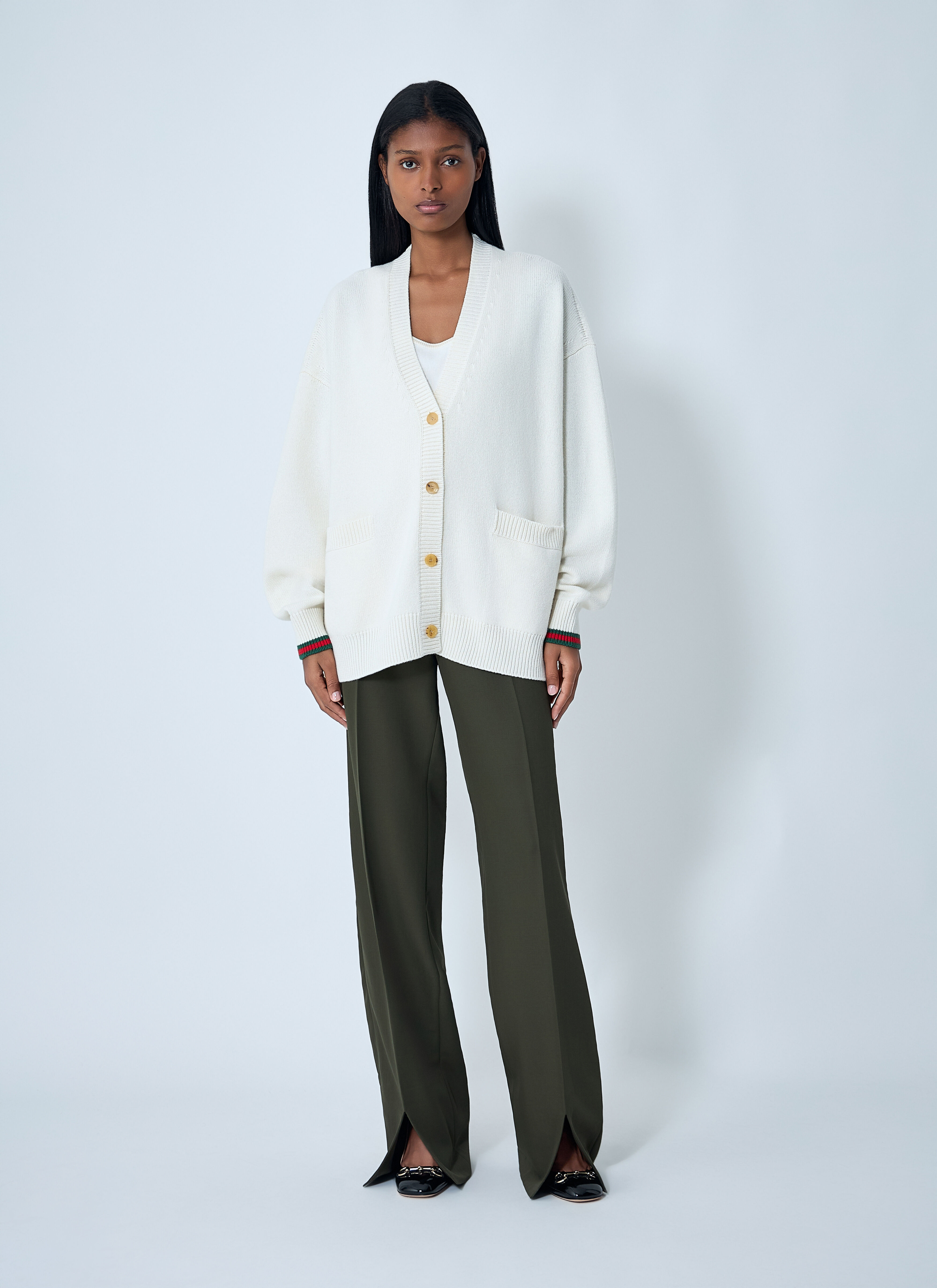 Web Trim Cardigan - 2