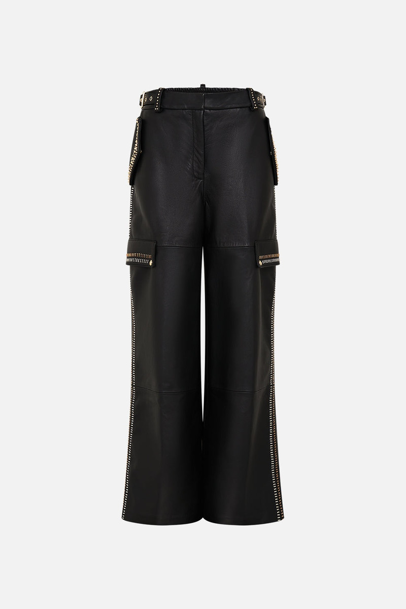 LEATHER UTILITY PANT 1