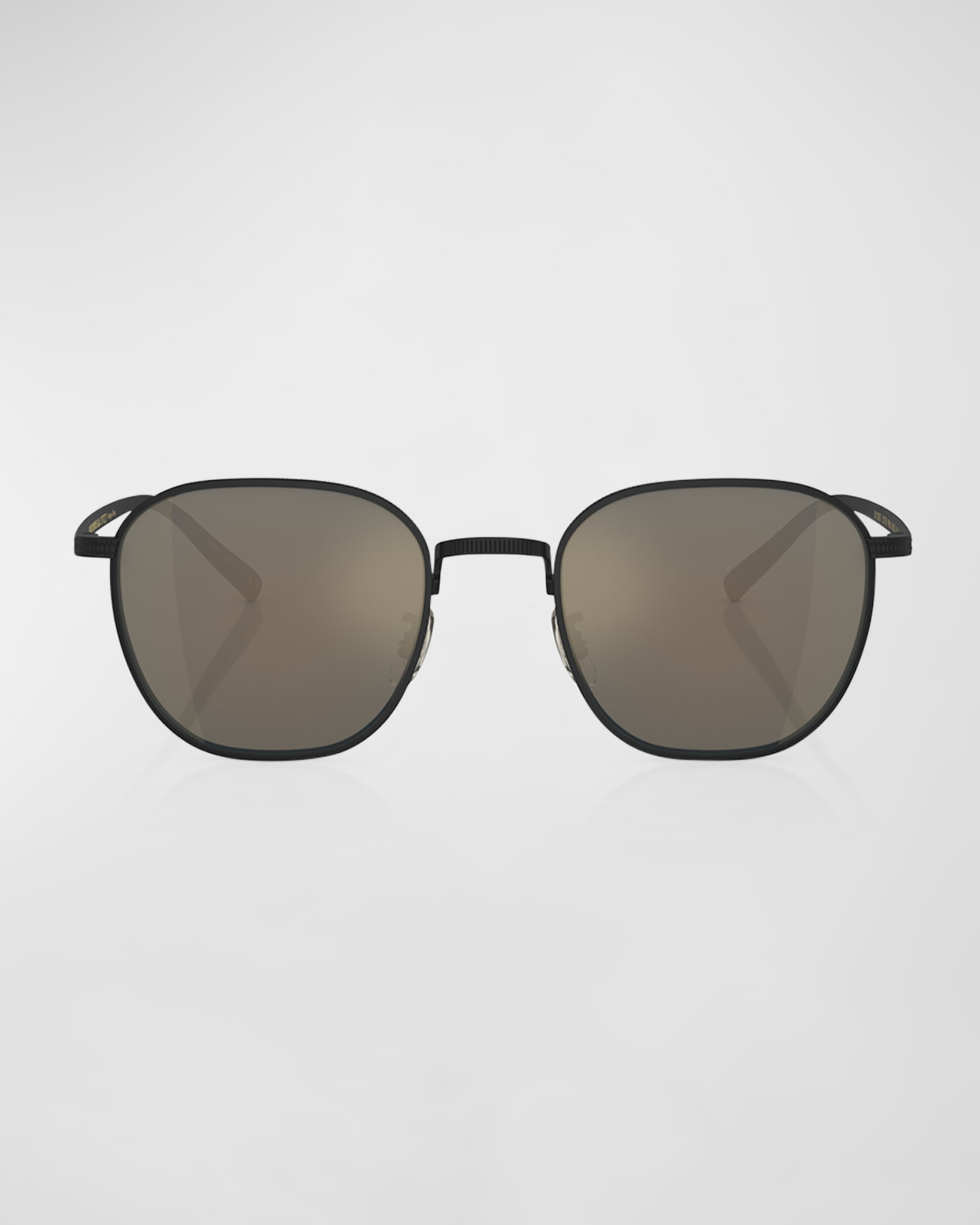 Filigree Titanium Square Sunglasses - 3