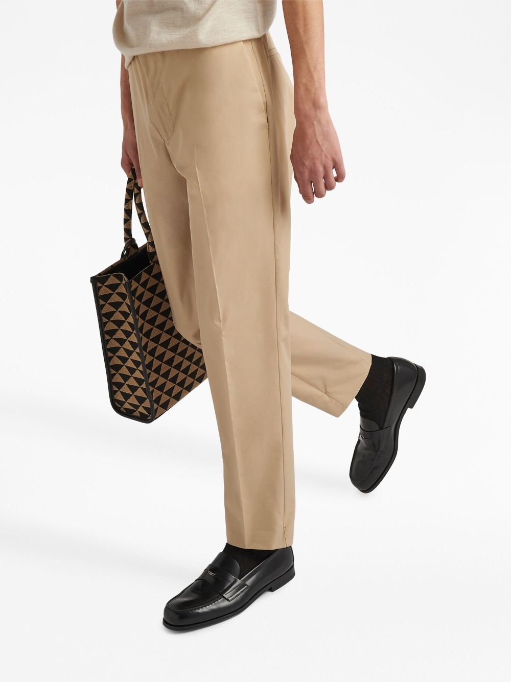 concealed-front tailored trousers - 4