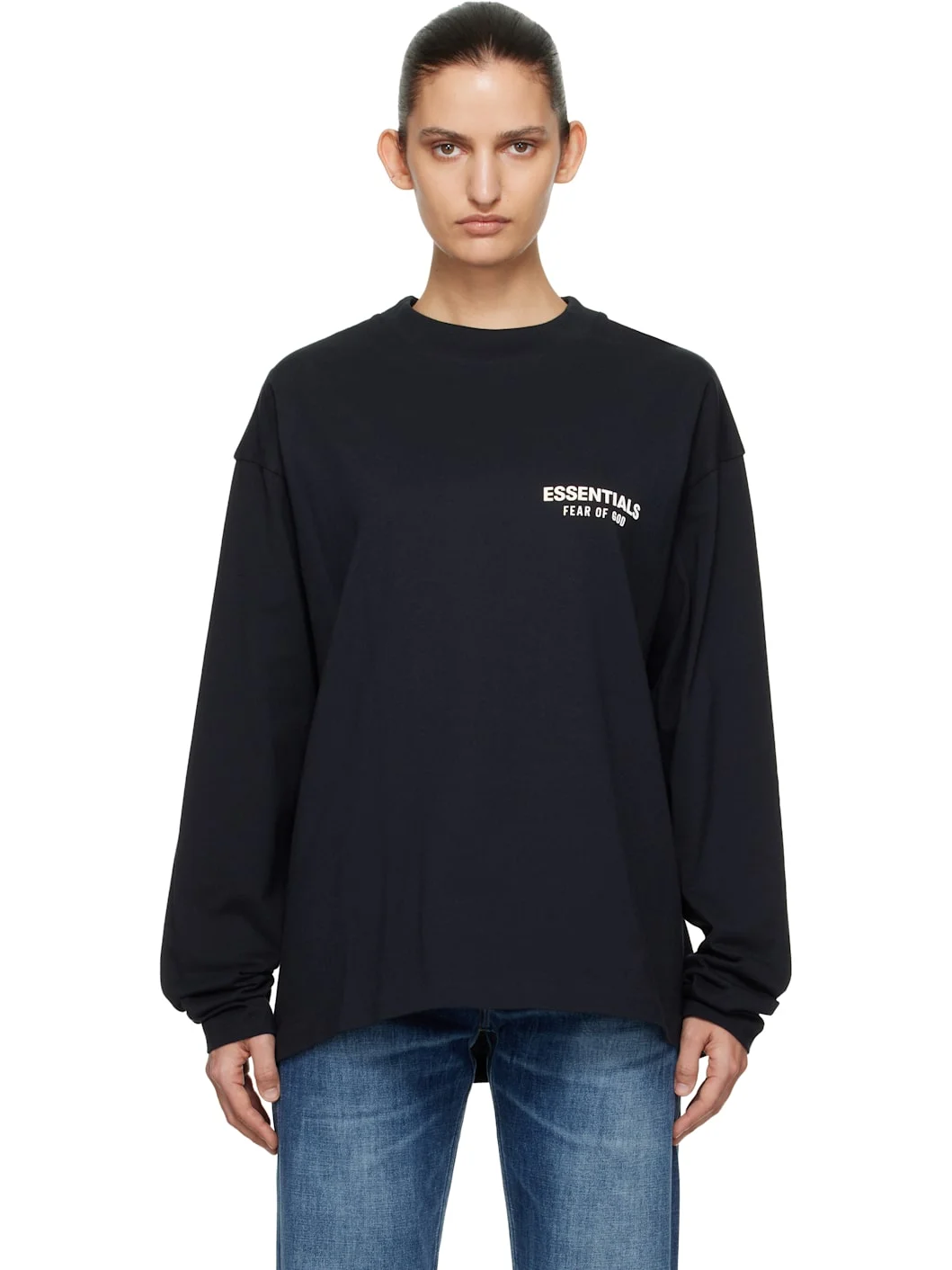 Black Classic Long Sleeve T-shirt - 1