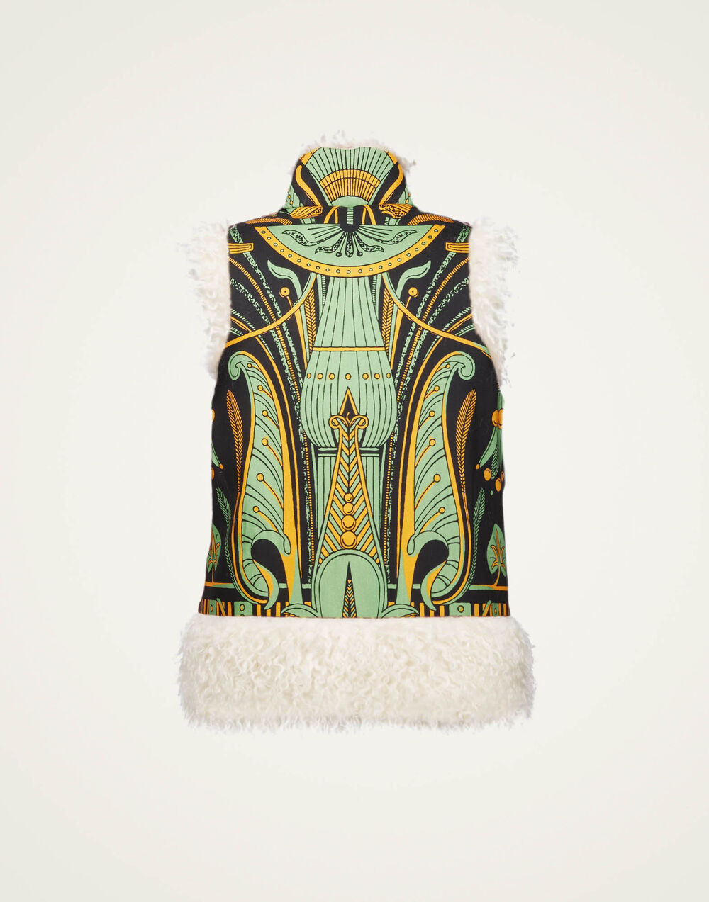 Sleeveless Folk Jacket - 3