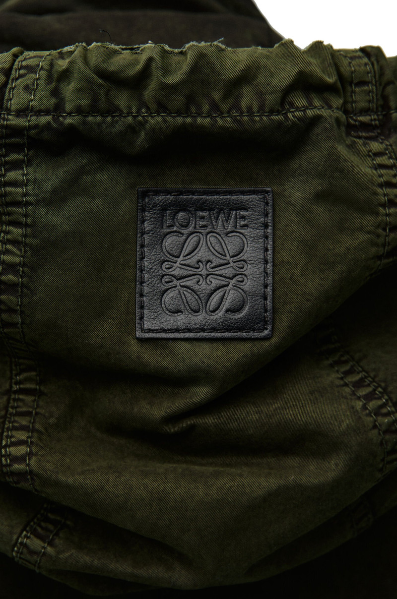 Parka in technical cotton 4