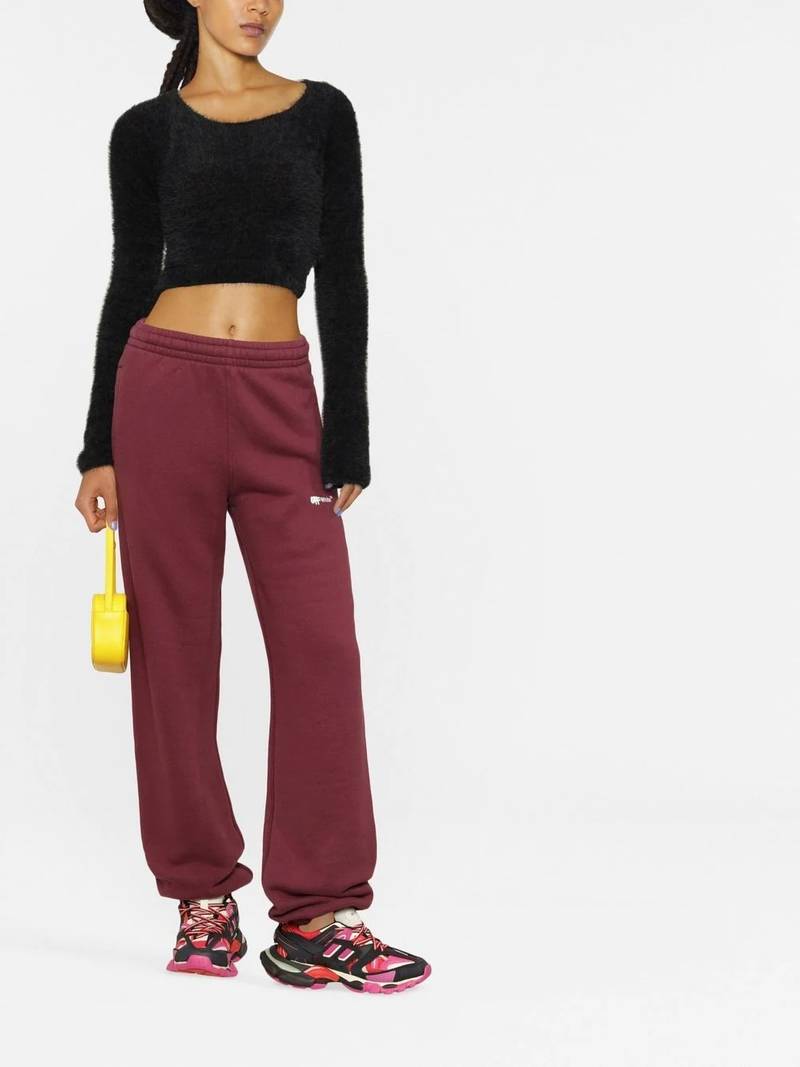 Off-White logo-detail sweatpants outlook
