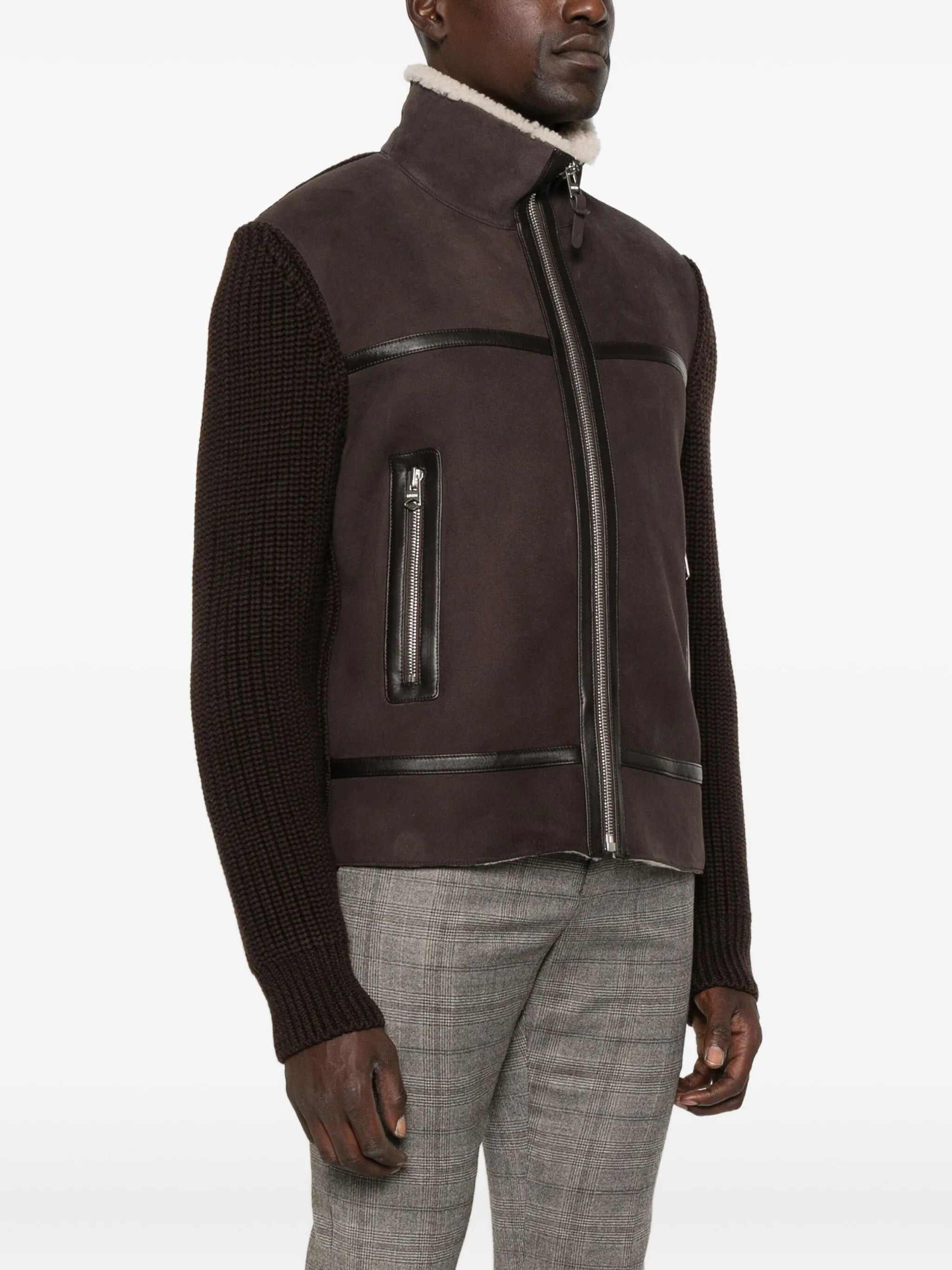 Mackage Zip-up Leather Jacket - 3