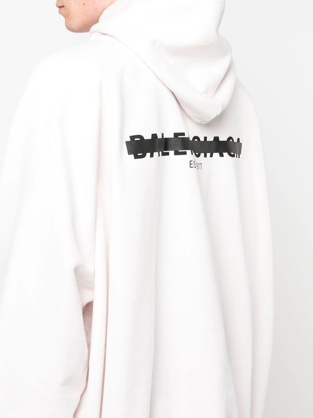 Strike 1917 logo oversized hoodie - 6