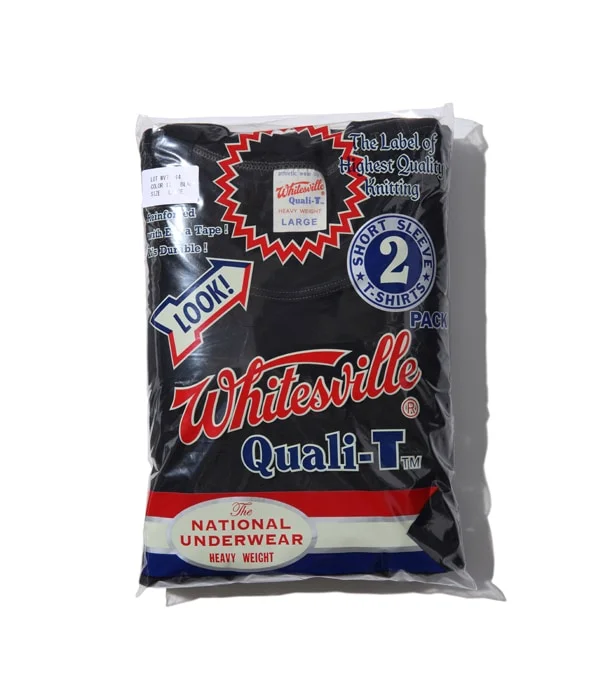 WV73544 Whitesville 2-Pack Tee Black - 1