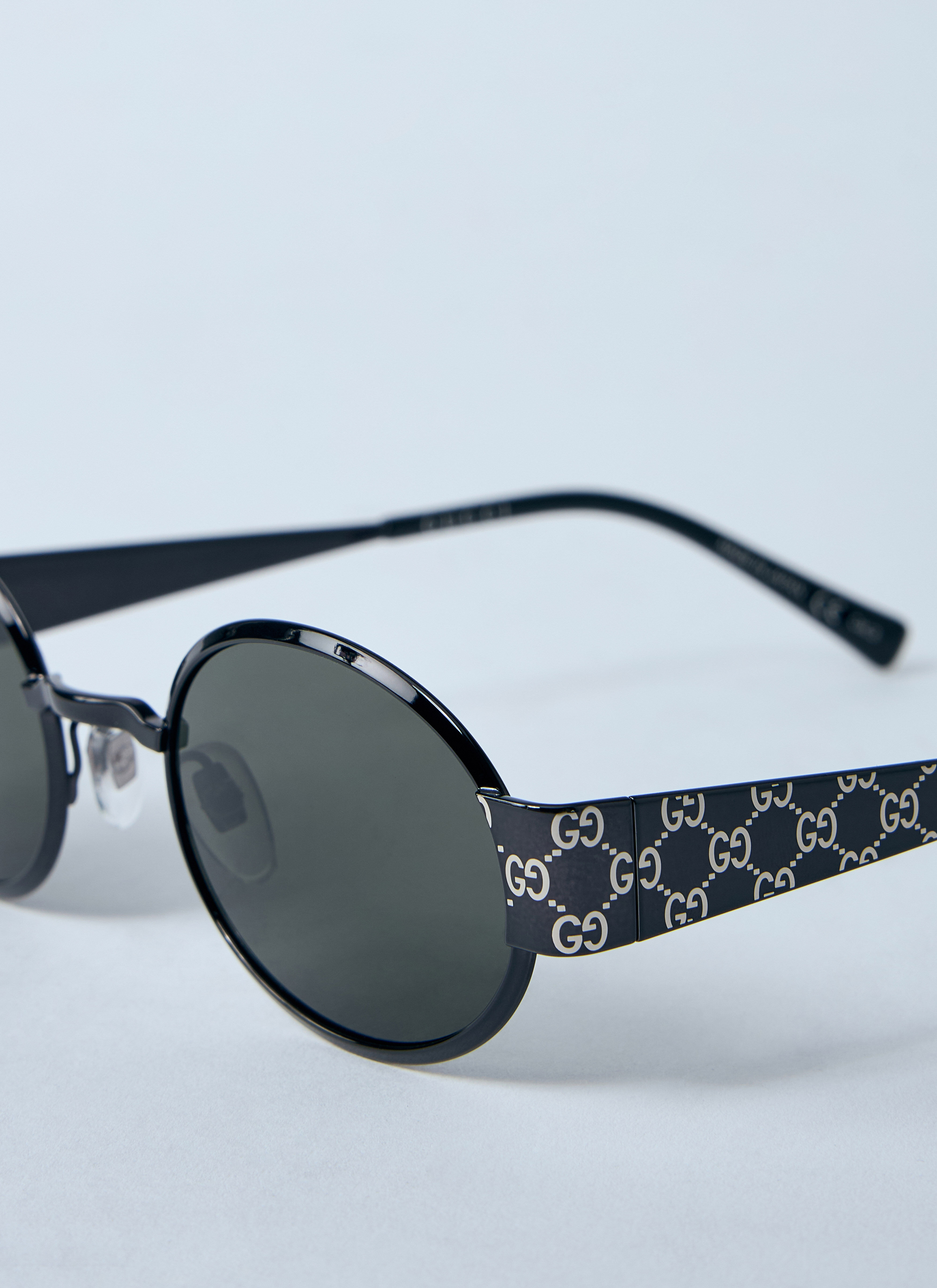 Monogram Metal Oval Sunglasses - 4