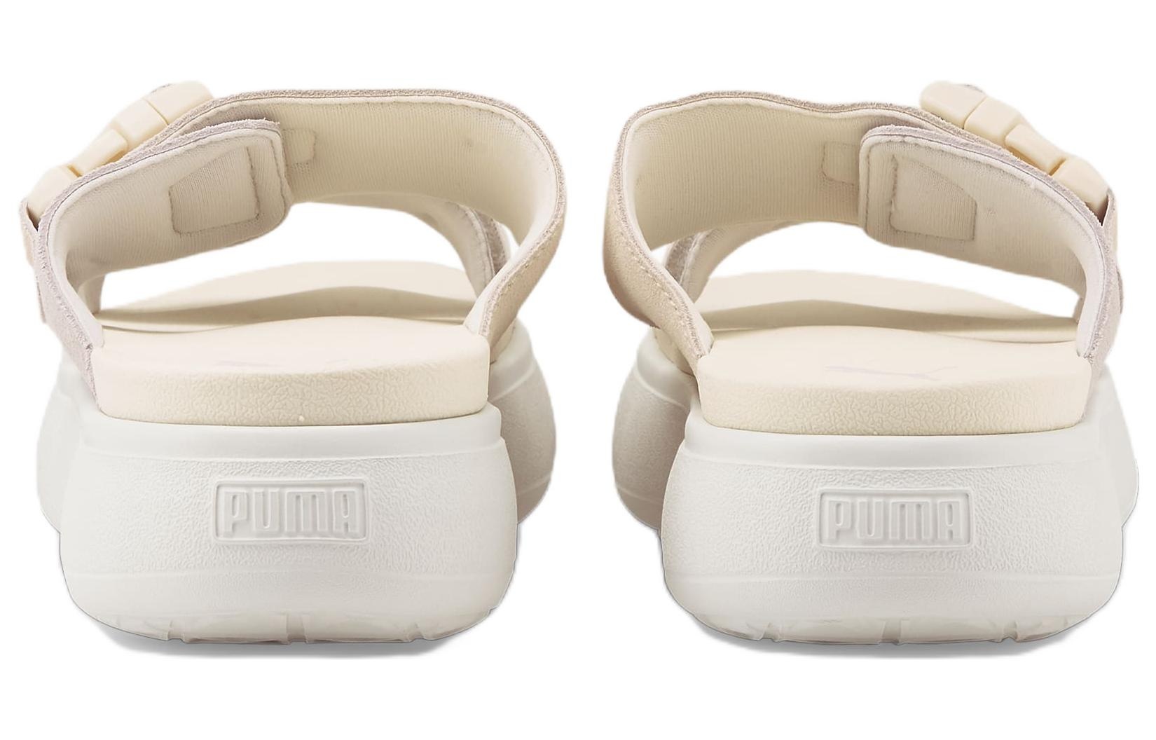 (WMNS) PUMA Suede Mayu Sandal 'Nimbus Cloud Pristine' 383380-02 - 6