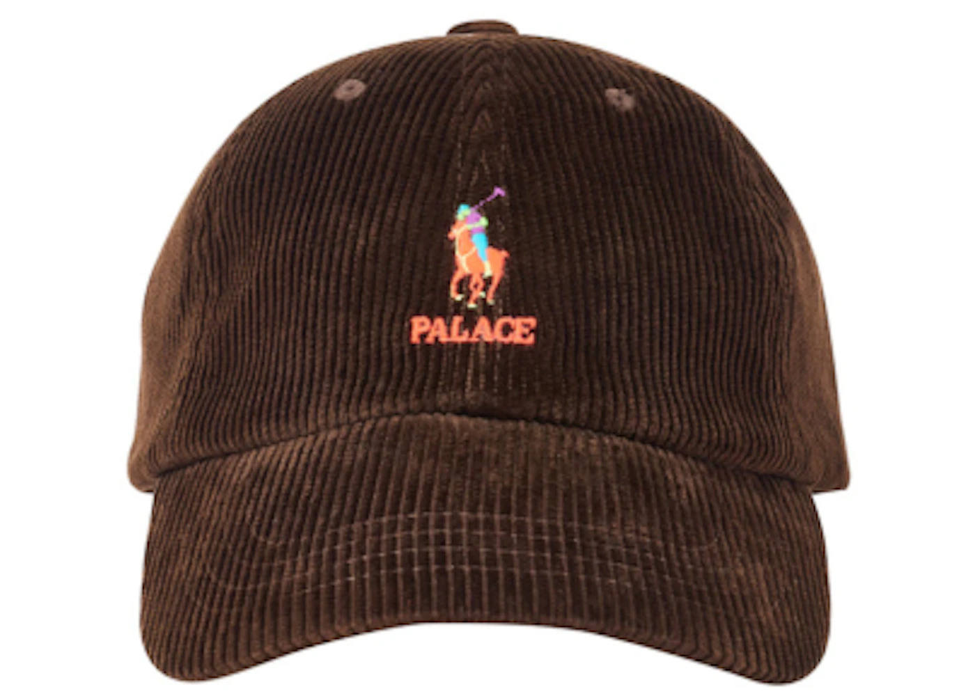 Palace Ralph Lauren Corduroy Classic Polo Cap Mohican Brown - 2