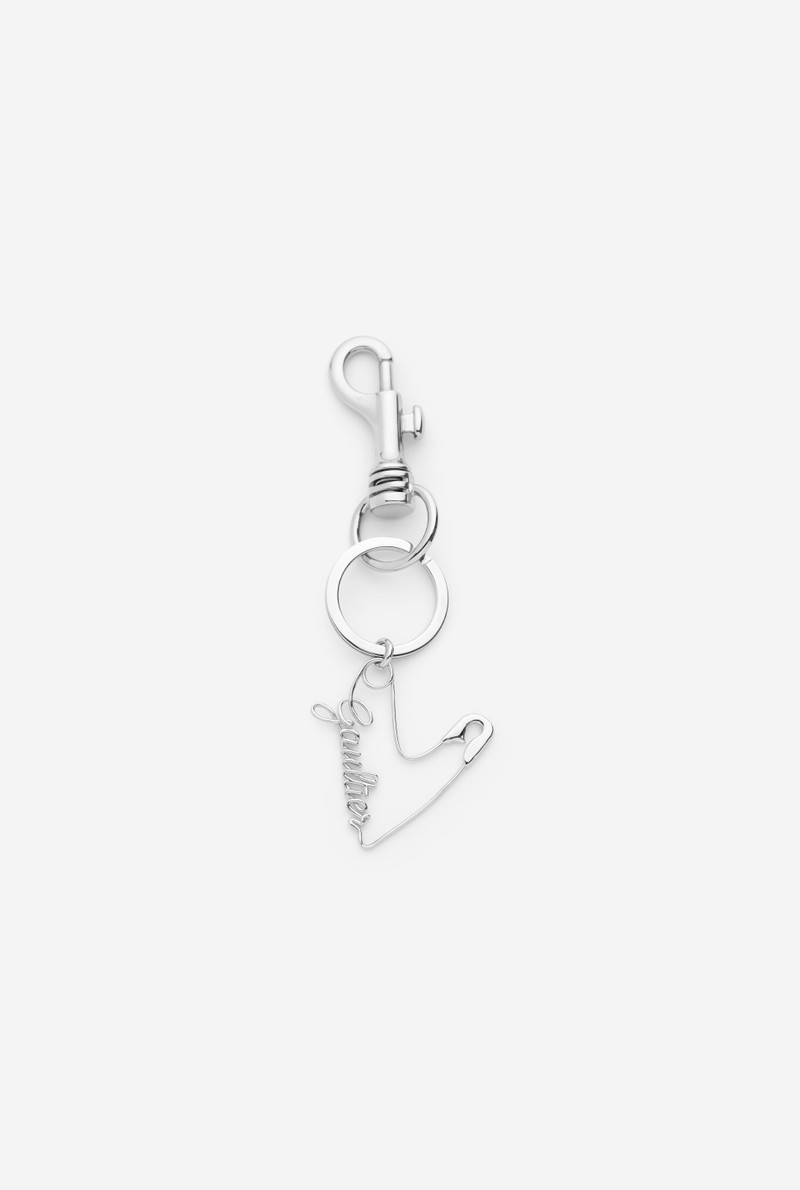 THE HEART SAFETY PIN KEYCHAIN 1