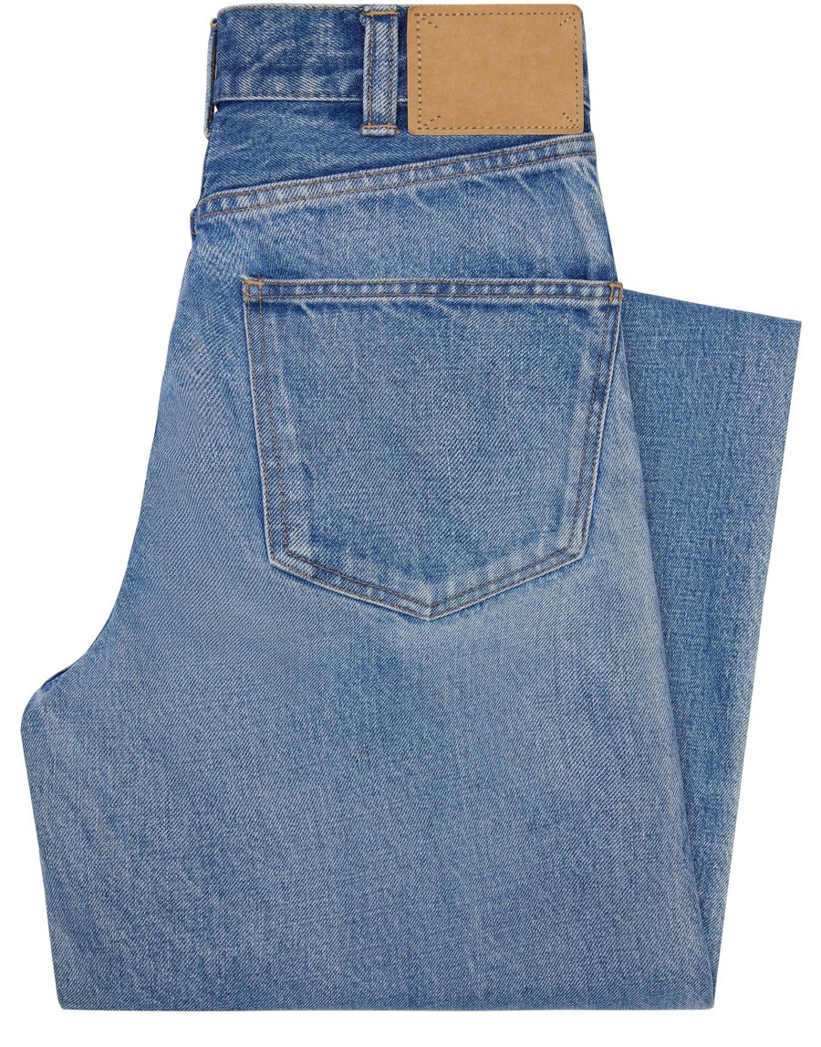 CELINE｜JEANS ( KITTY JEANS IN PISMO WASH DENIM (2N92320 CELINE Kitty jeans in pismo wash denim | 24s | REVERSIBLE