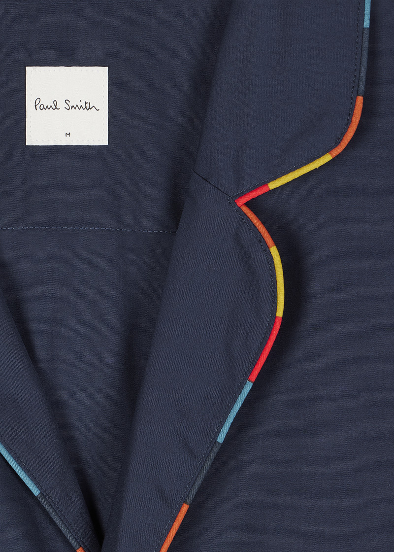 Paul Smith Blue 'Artist Stripe' Cotton Pyjama Set outlook