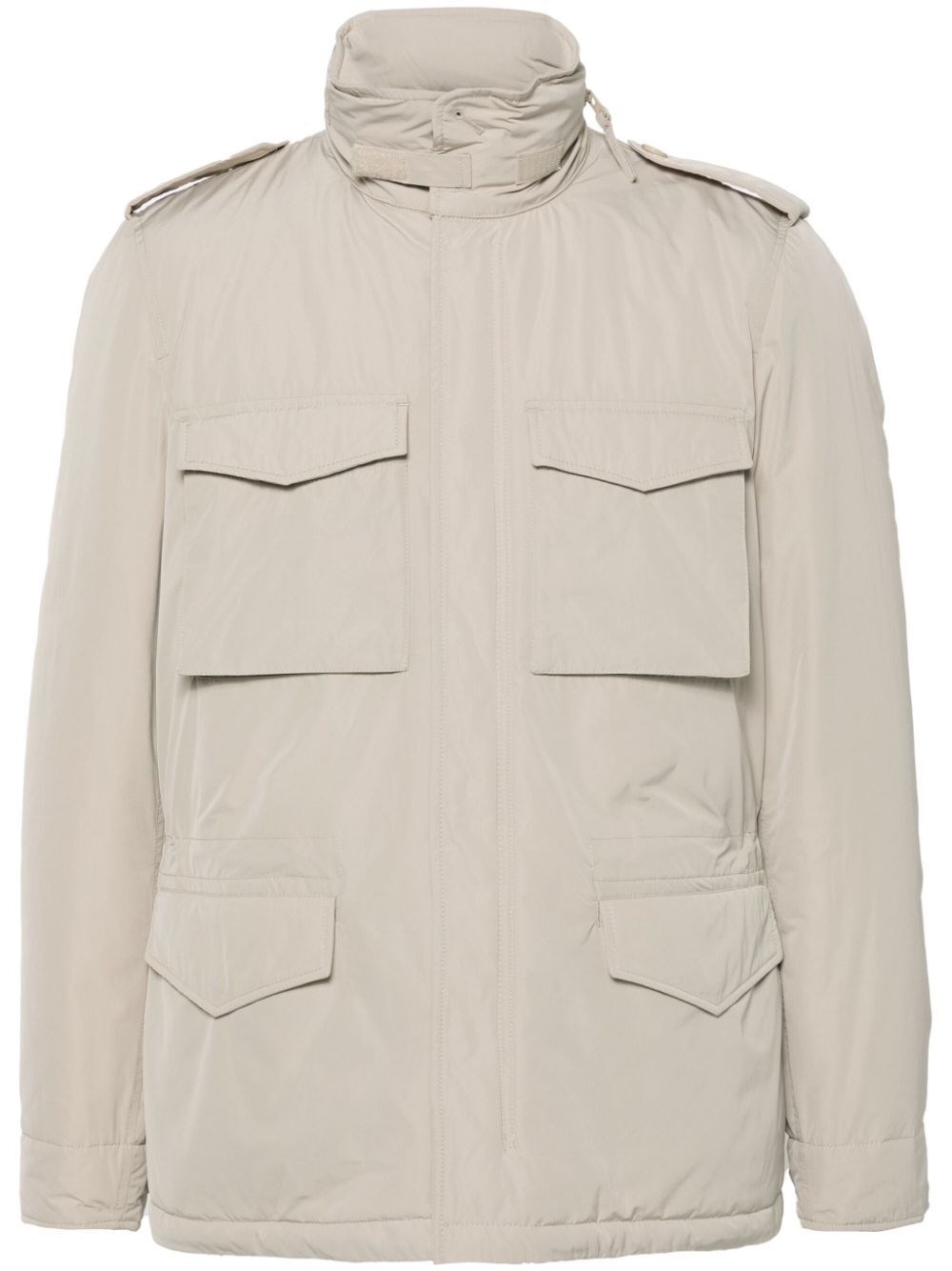 アスペジ　ASPESI　2I17 MINIFIELD WOOL VENT Aspesi F/W 24-25 'Minifield' Camel Tan Vento Nylon Field
