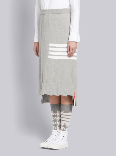 Thom Browne 4-Bar Trompe L'oeil Skirt outlook