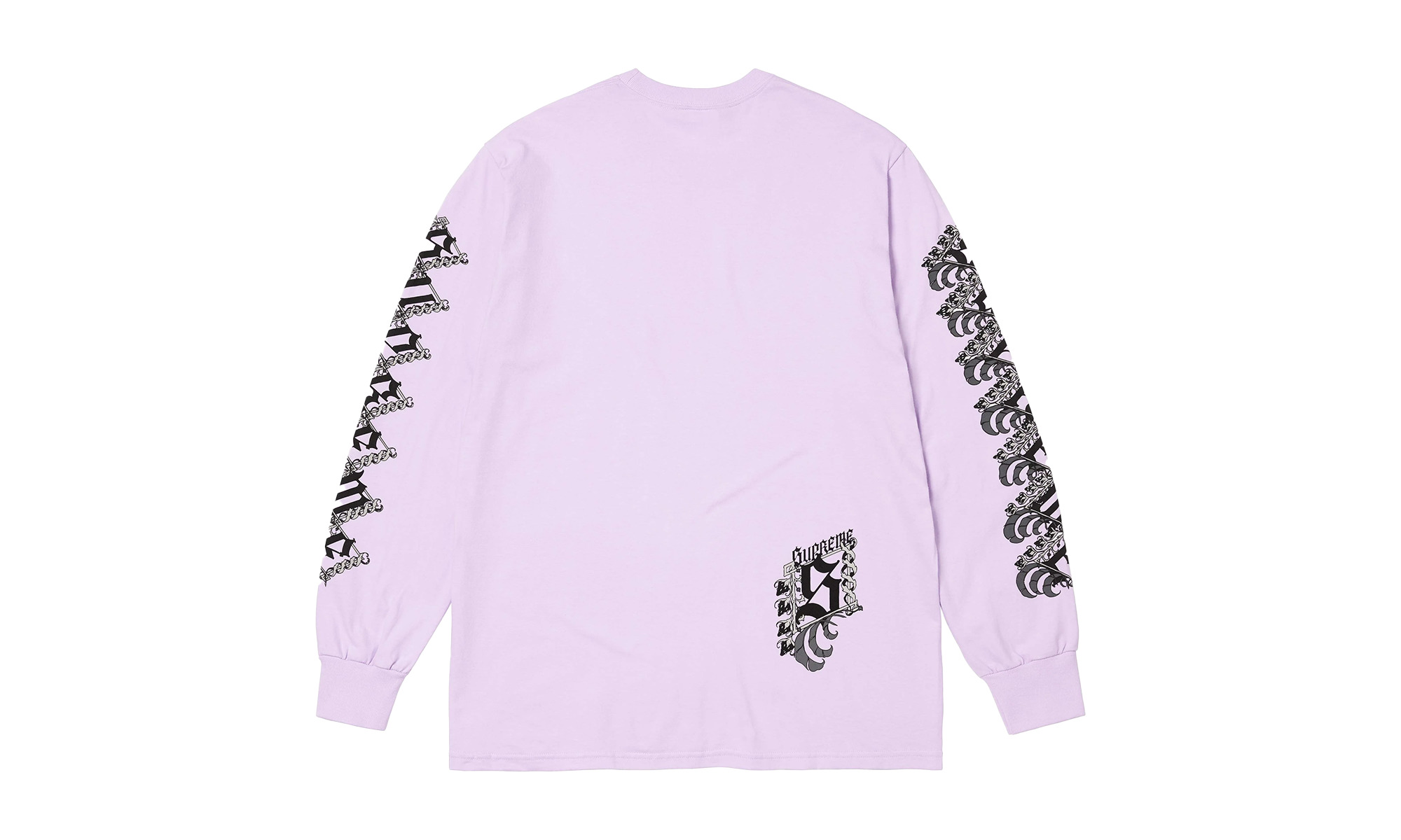 Strawberries L/S Tee "Light Purple" - 2