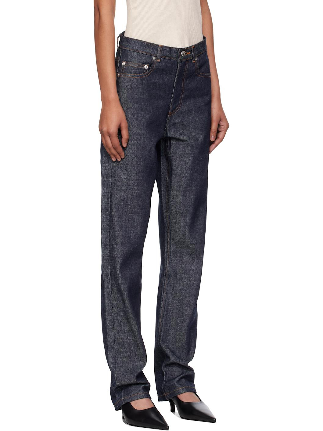 Navy Standard Jeans - 2