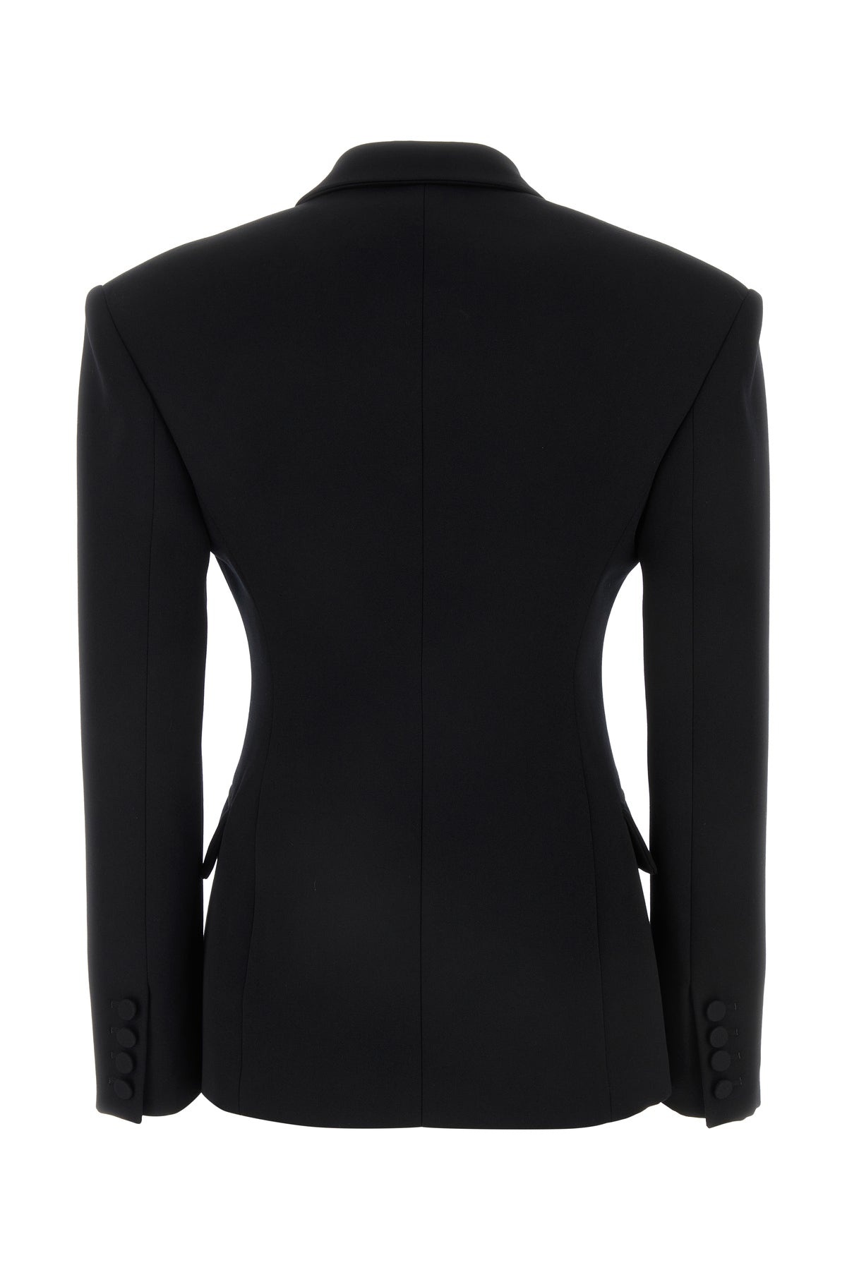 Black wool blazer - 2