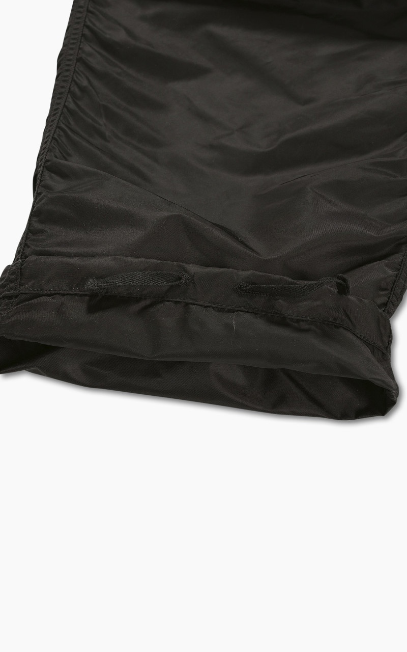 OVER PANT BLACK FLIGHT SATIN NYLON