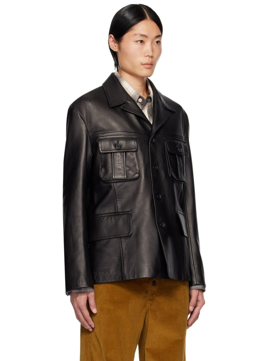 Black Commission Edition Leather Jacket - 2