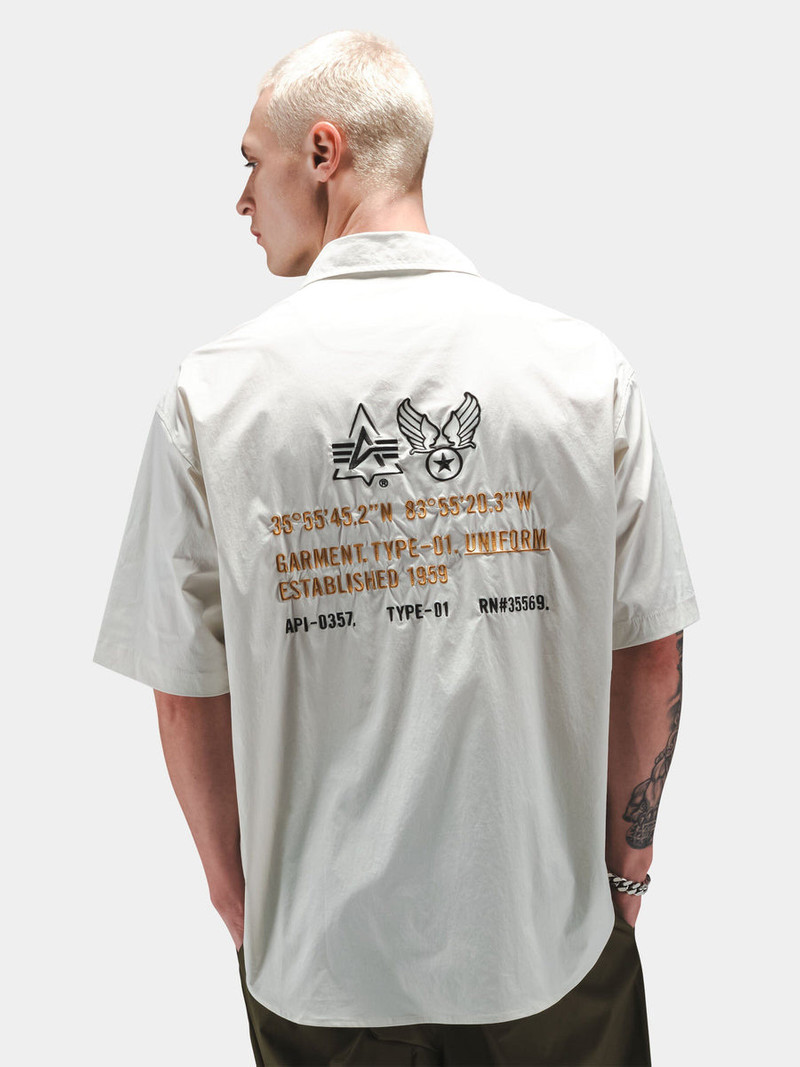 ALPHA INDUSTRIES FATIGUE RELAXED DECO SHORT SLEEVE SHIRT outlook