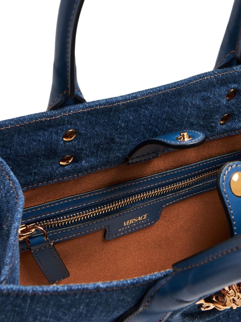 La Medusa denim tote bag - 4