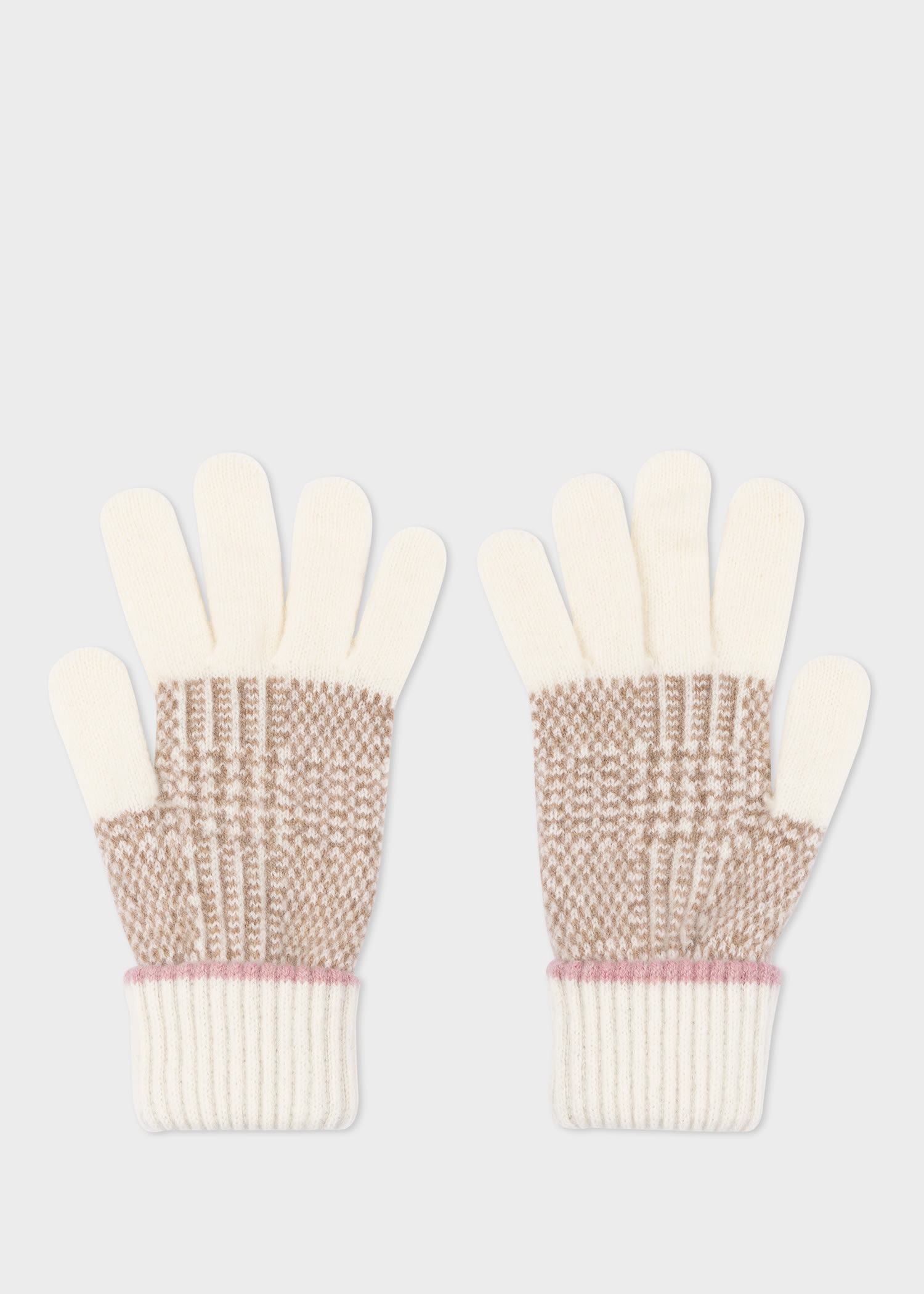 'Prince of Wales Check' Gloves - 2