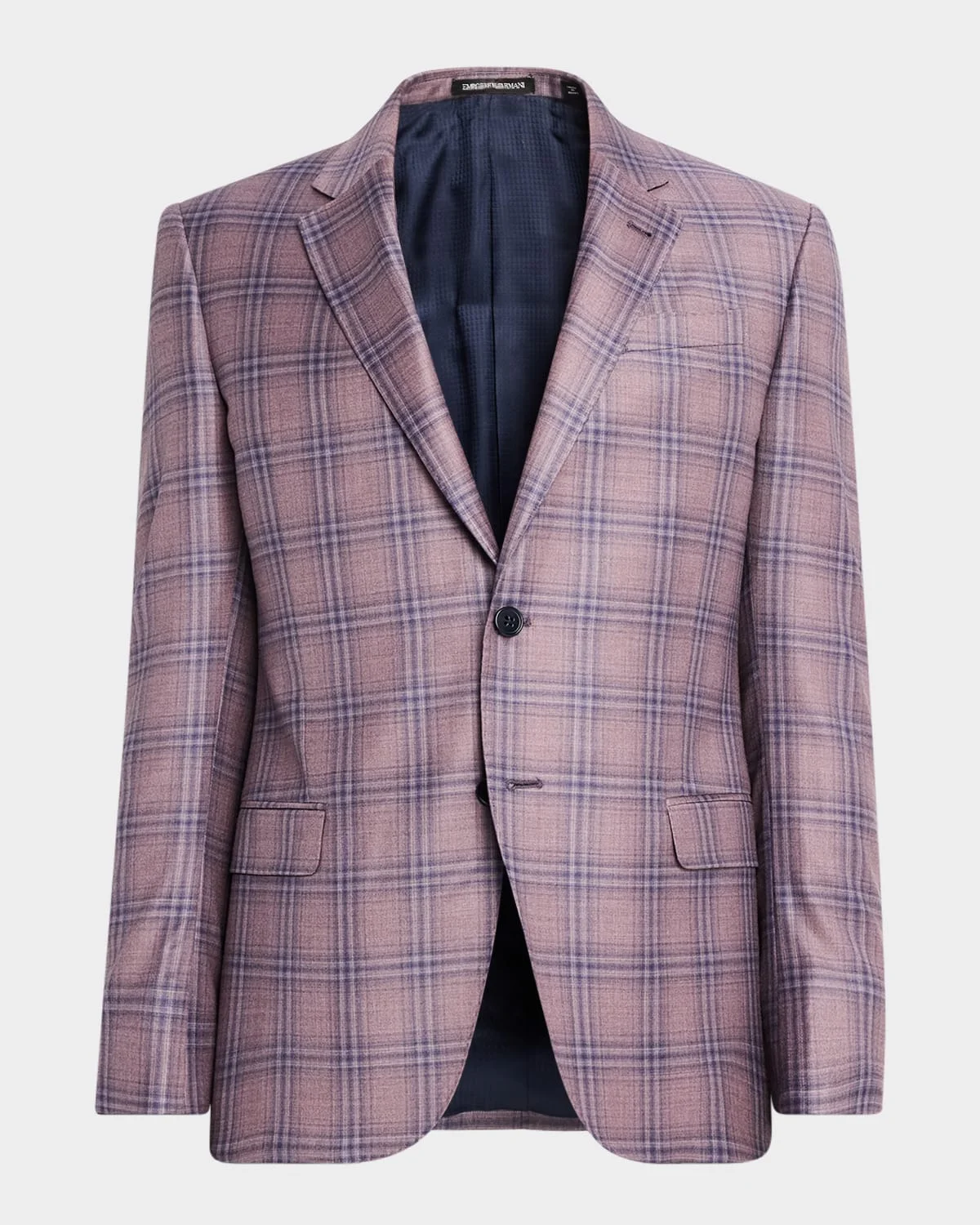 Men's Plaid Sport Coat - 1