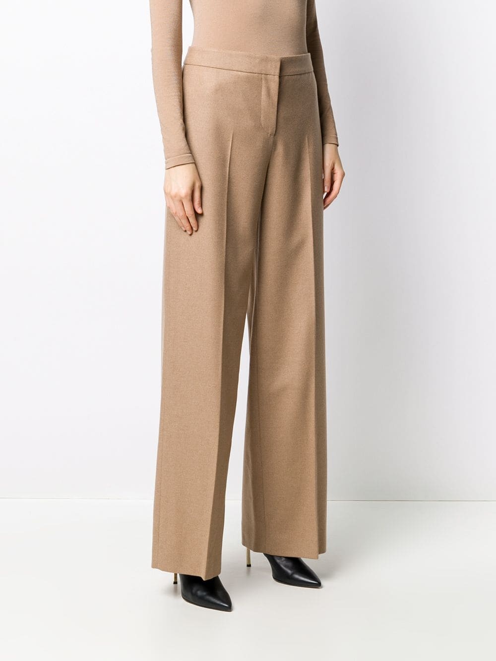 tailored wide-leg trousers - 3