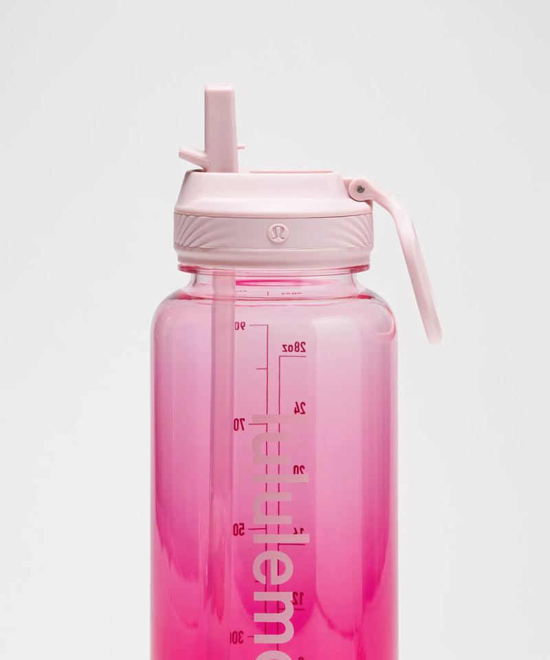 Back to Life Clear Bottle 32oz *Straw Lid 3