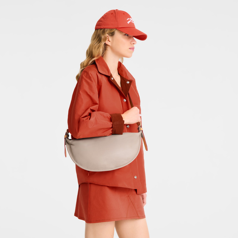 Longchamp Smoothie M Crossbody bag Clay - Leather outlook