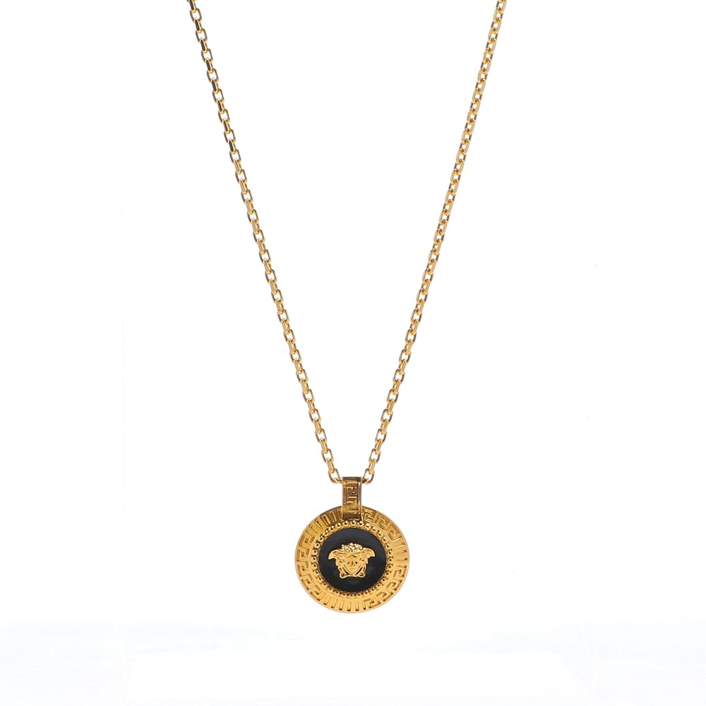 Versace Small Medusa Medallion Necklace - 1